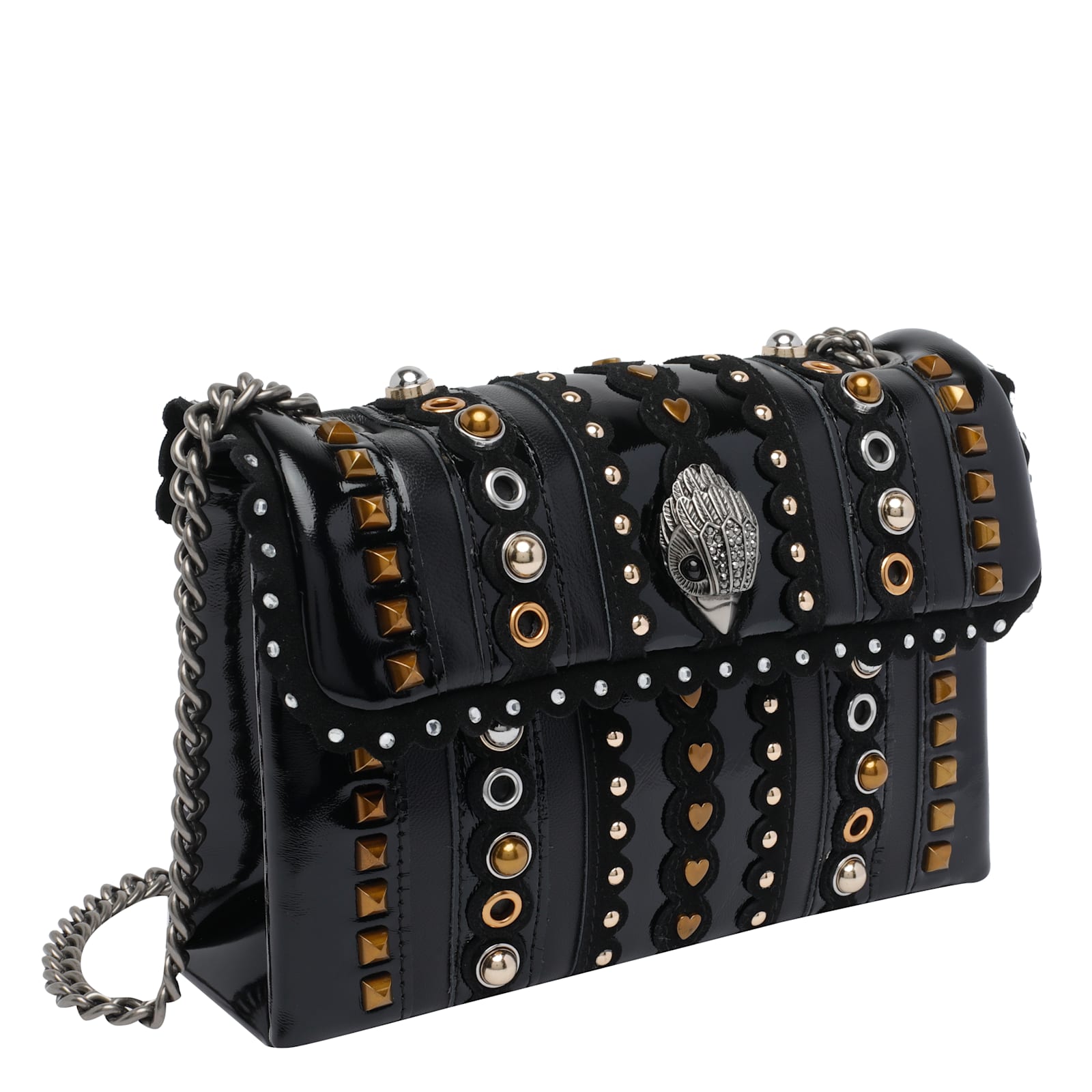 Kurt Geiger Kensington Crossbody Bag In Black