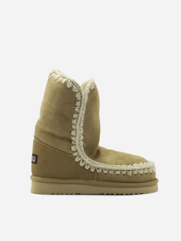 Mou 24 Eskimo Boots With Contrast Stitching