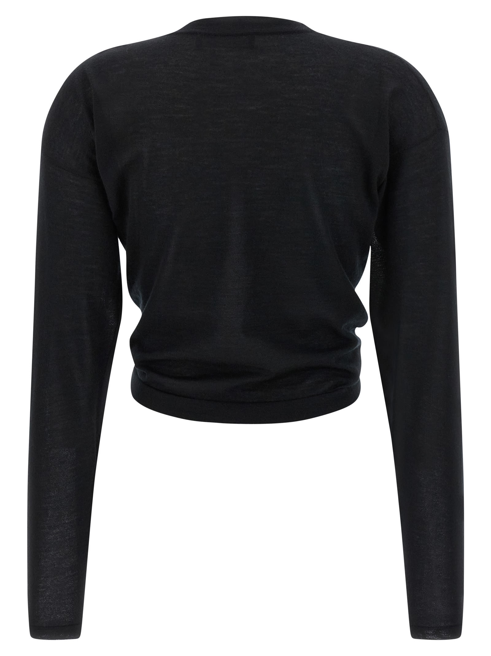 Dolce & Gabbana Cashmere Cardigan Sweaters And Cardigans Black In Black