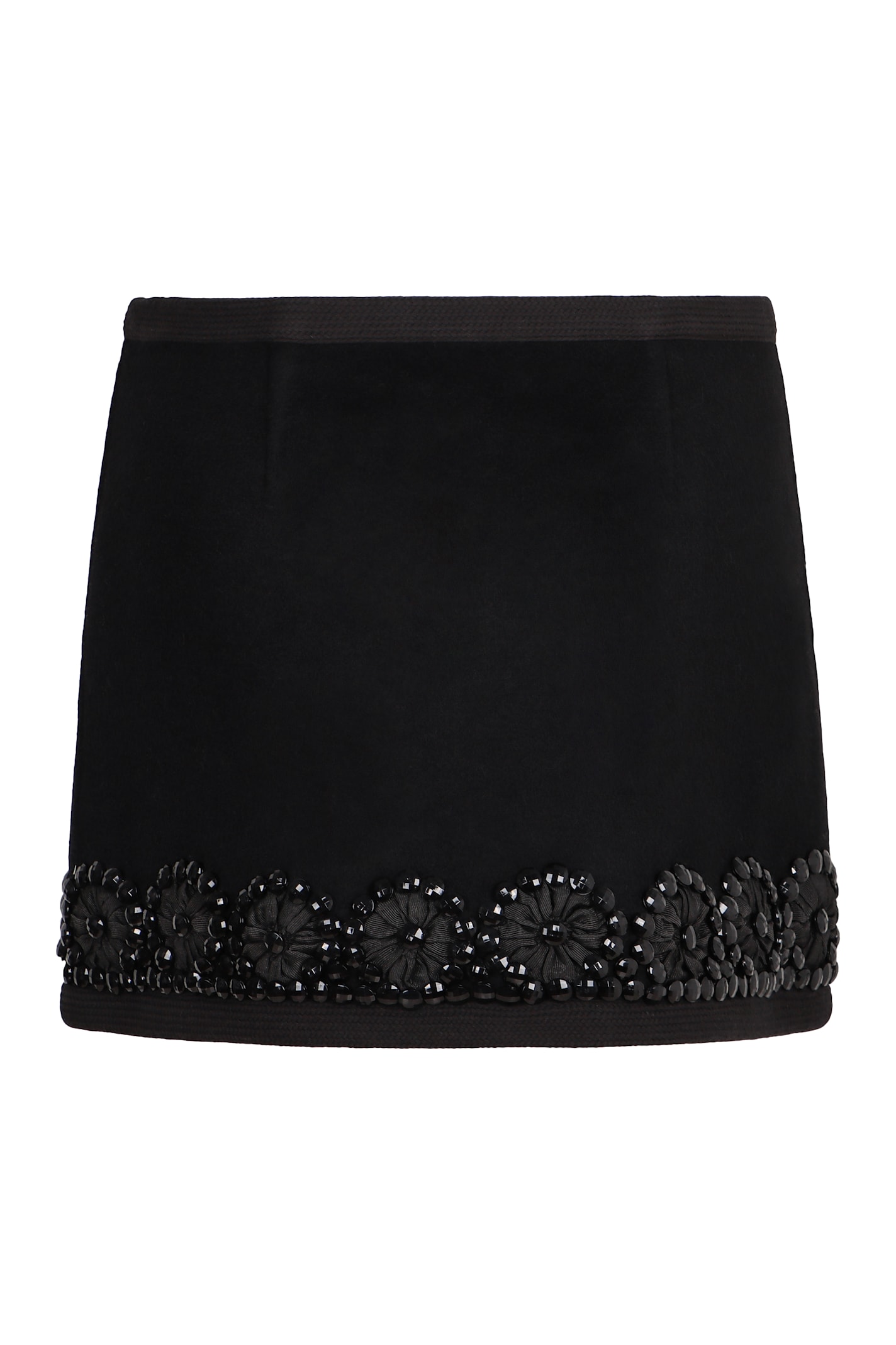 P.a.r.o.s.h . Skirt Made Of Wool In Black