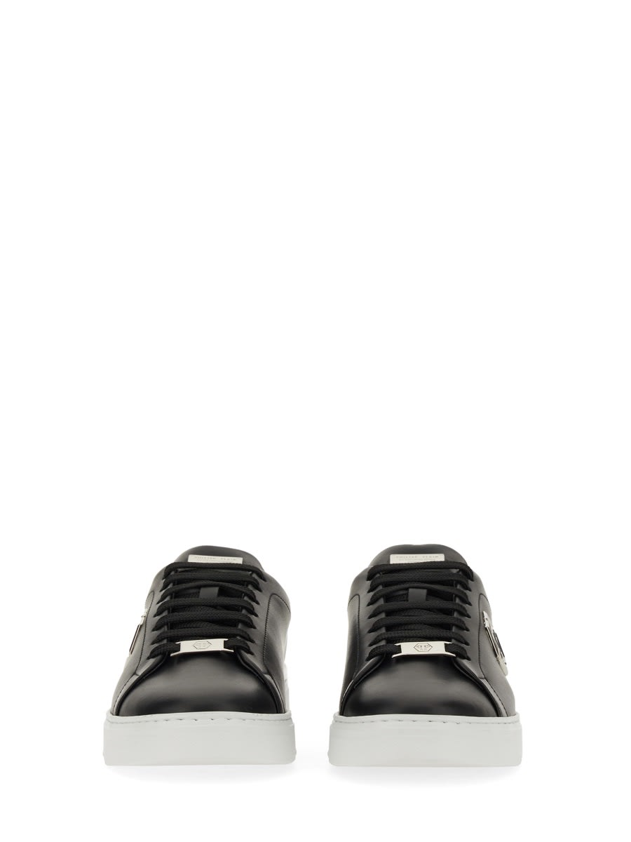 Shop Philipp Plein Sneaker With Logo In Black