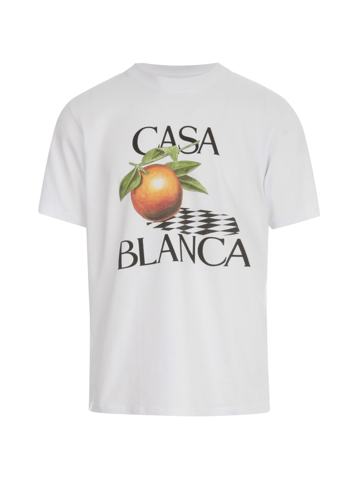 Casablanca Orange Printed T-shirt