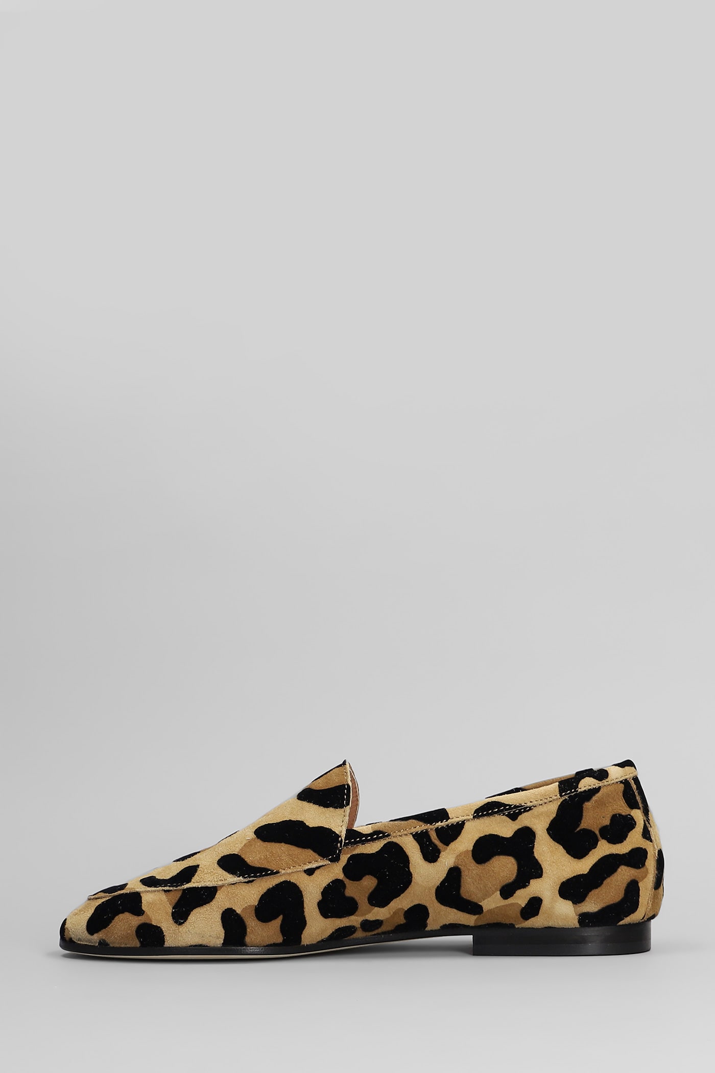 Anniel Leopard-print Loafers In Animalier