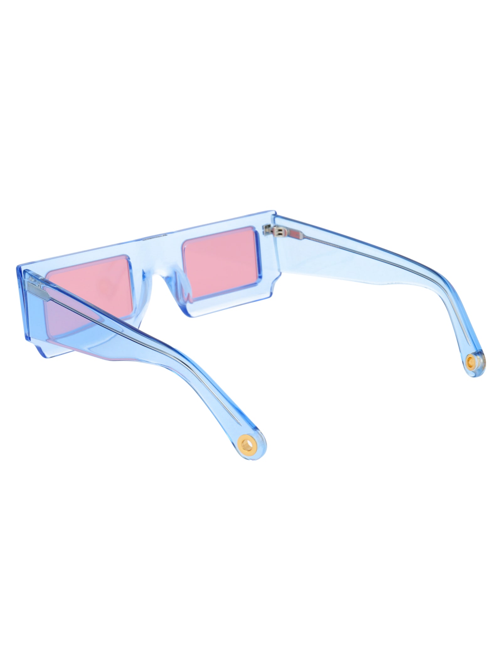 Shop Jacquemus Les Lunettes Soleil Sunglasses In Blue