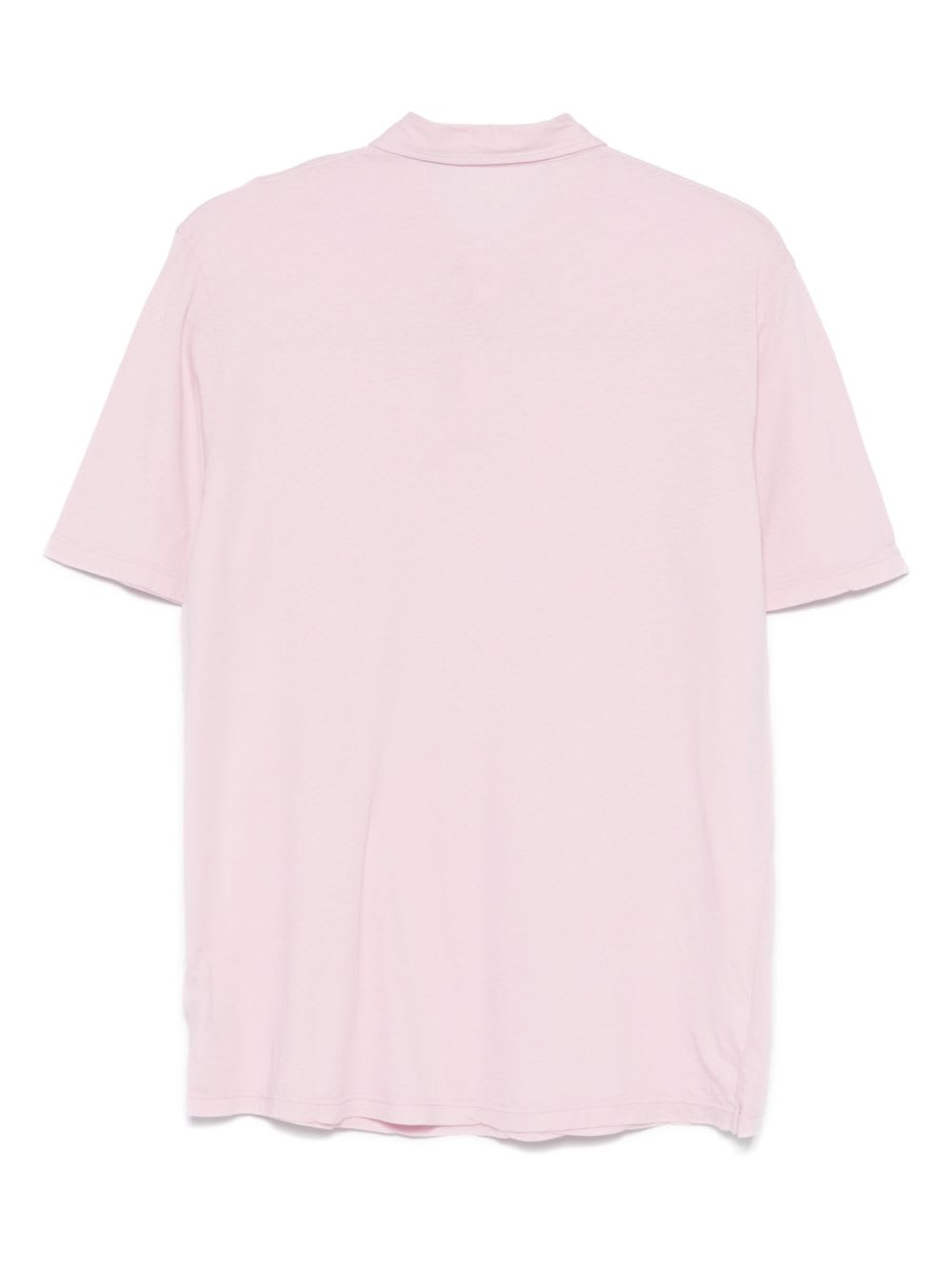 Hartford Cotton Polo Shirt In Pink