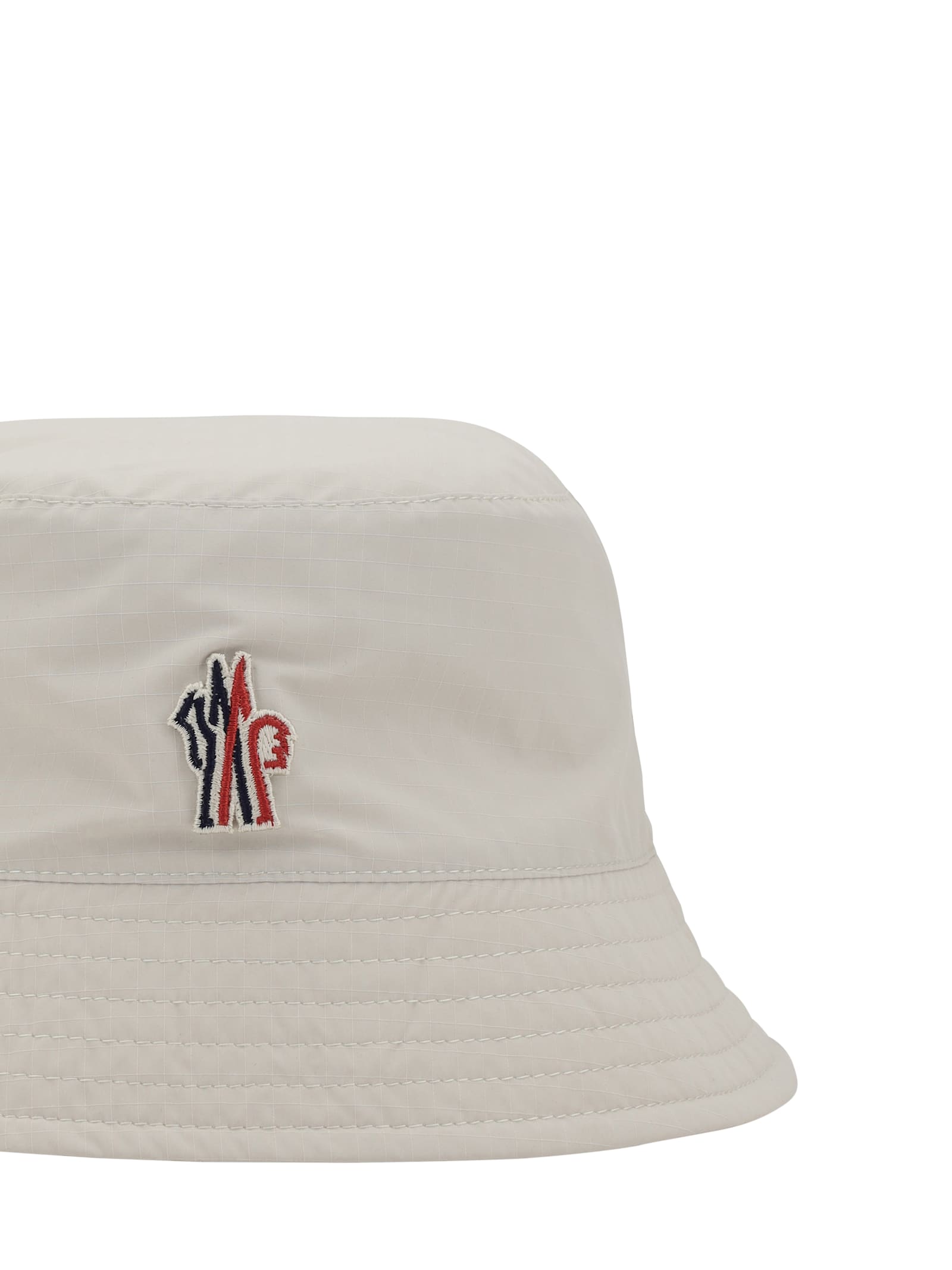Shop Moncler Logoed Bucket Hat In 20c