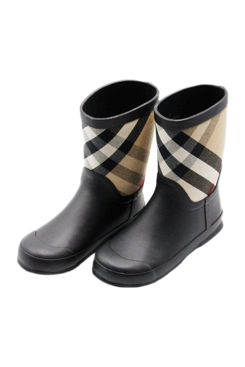 Burberry House Check Rain Boots