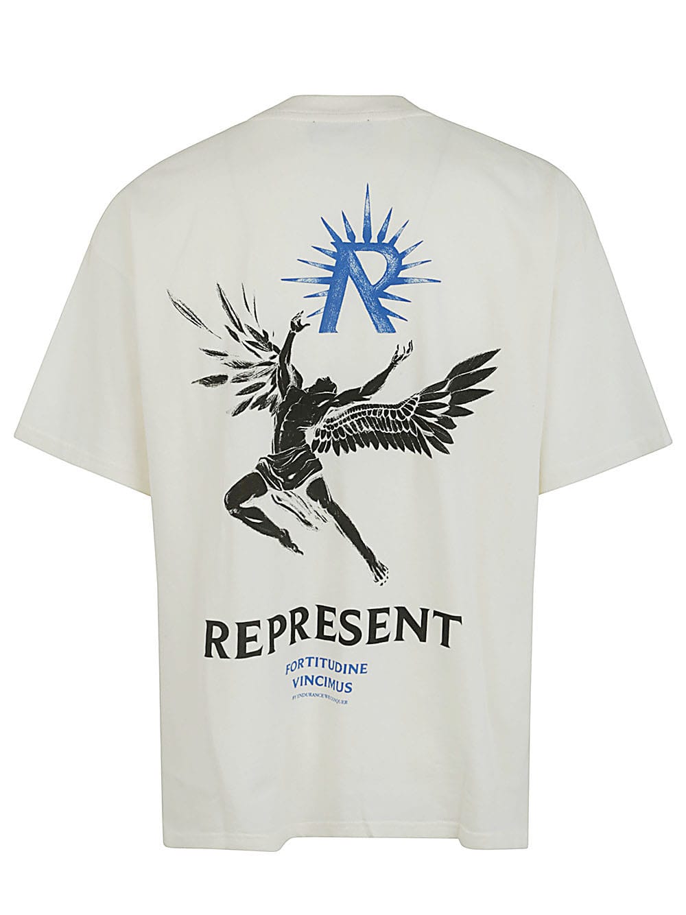 Shop Represent Icarus T-shirt In Flat White