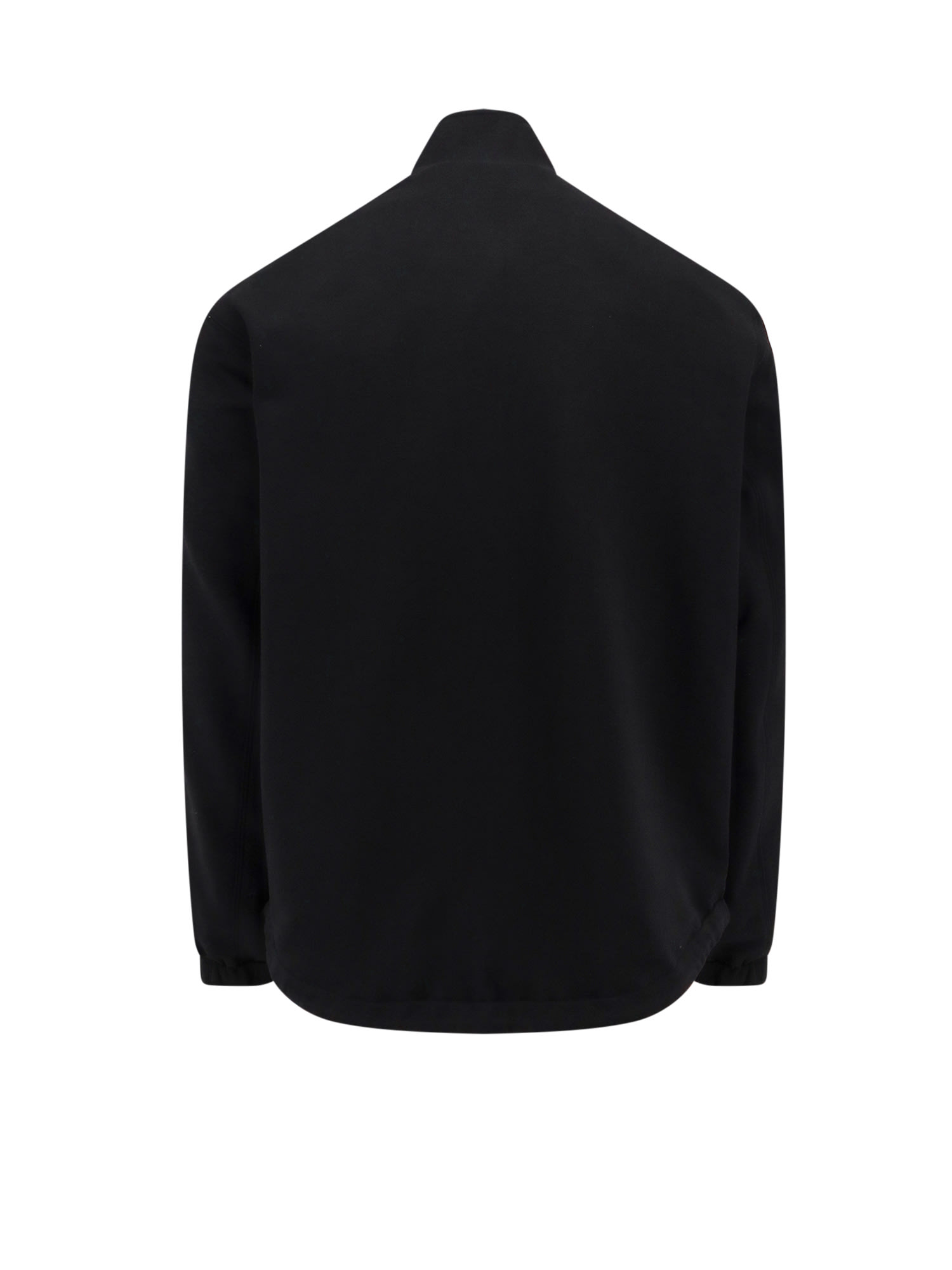 Shop Alexander Mcqueen Jacket In Black/khaki