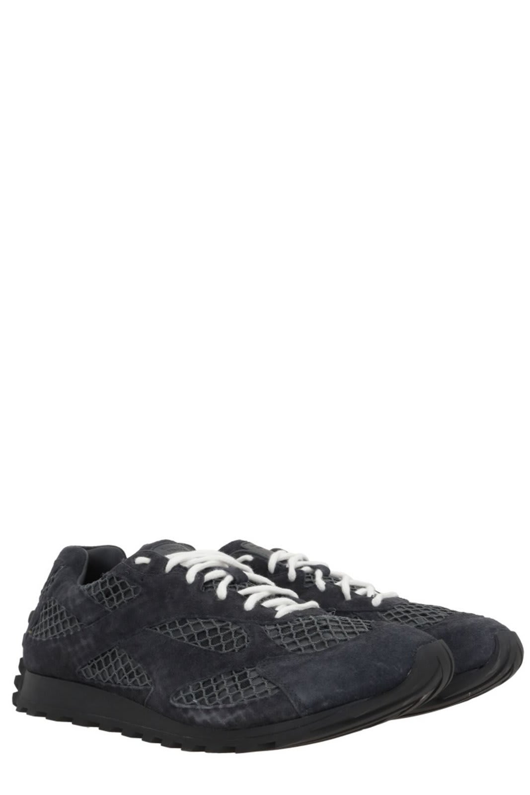 Shop Bottega Veneta Orbit Sneakers In Grey