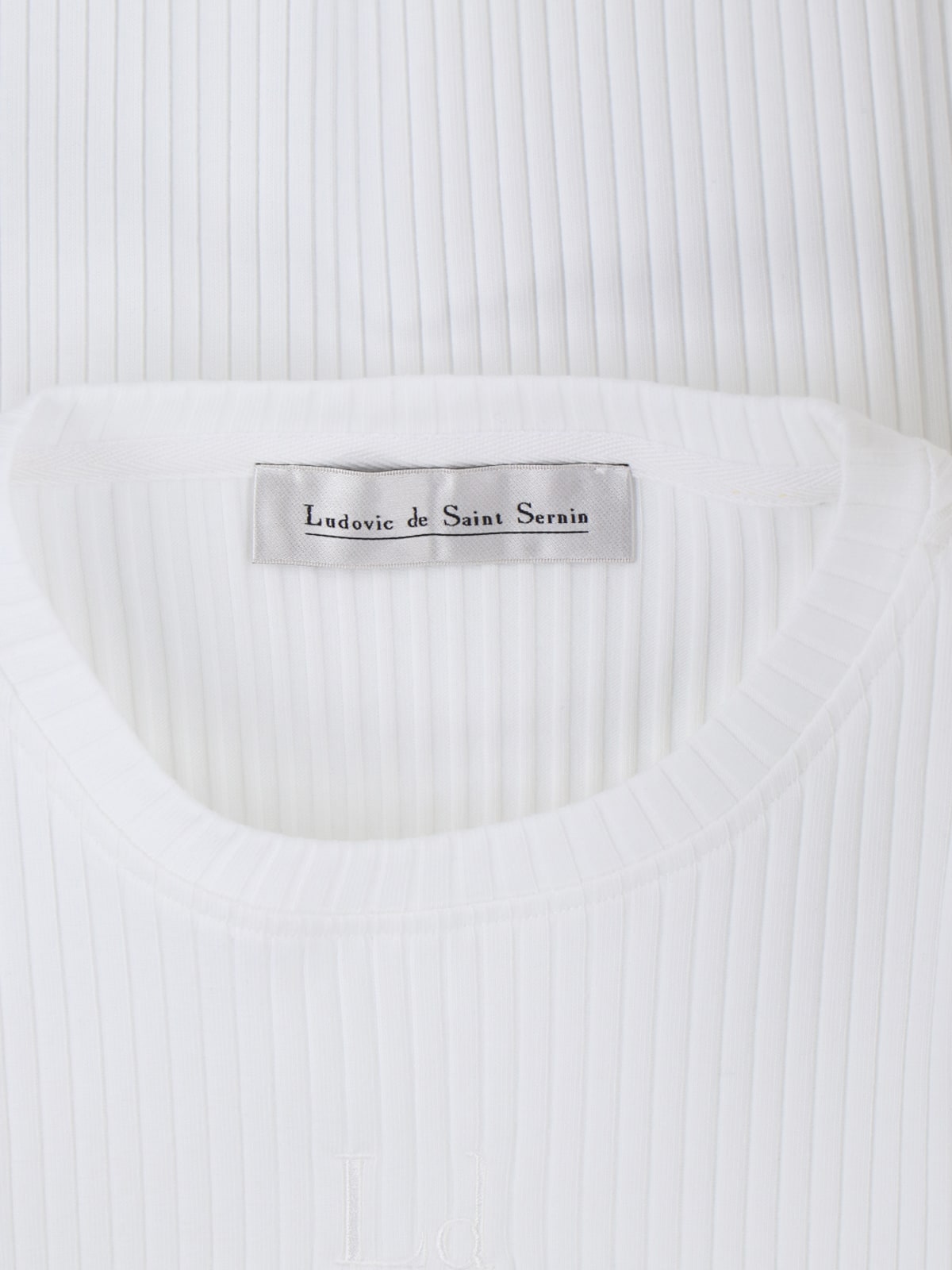 Shop Ludovic De Saint Sernin Maxi Shift Dress In White