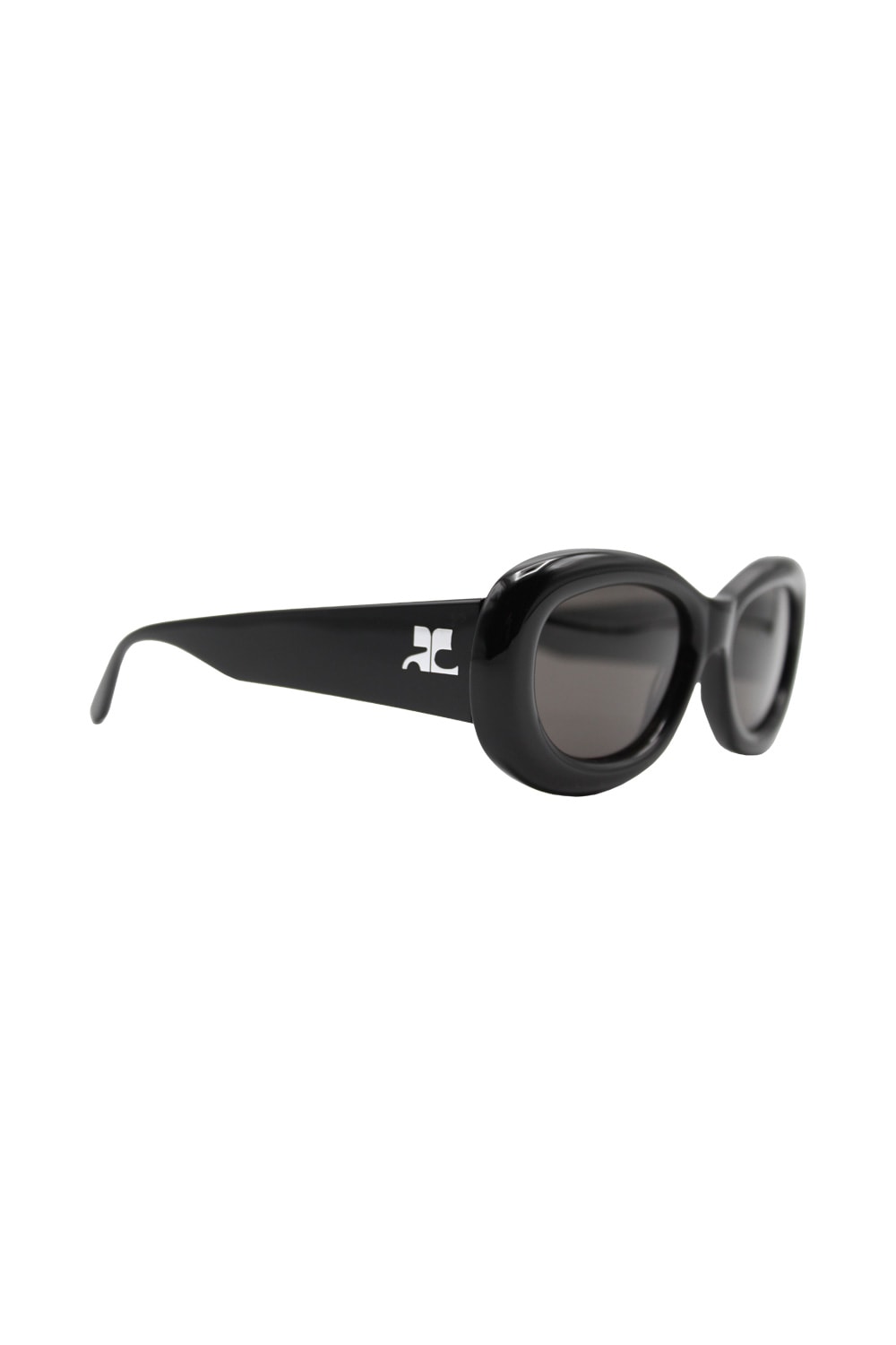 Courrèges Courregès Oval Frame Sunglasses