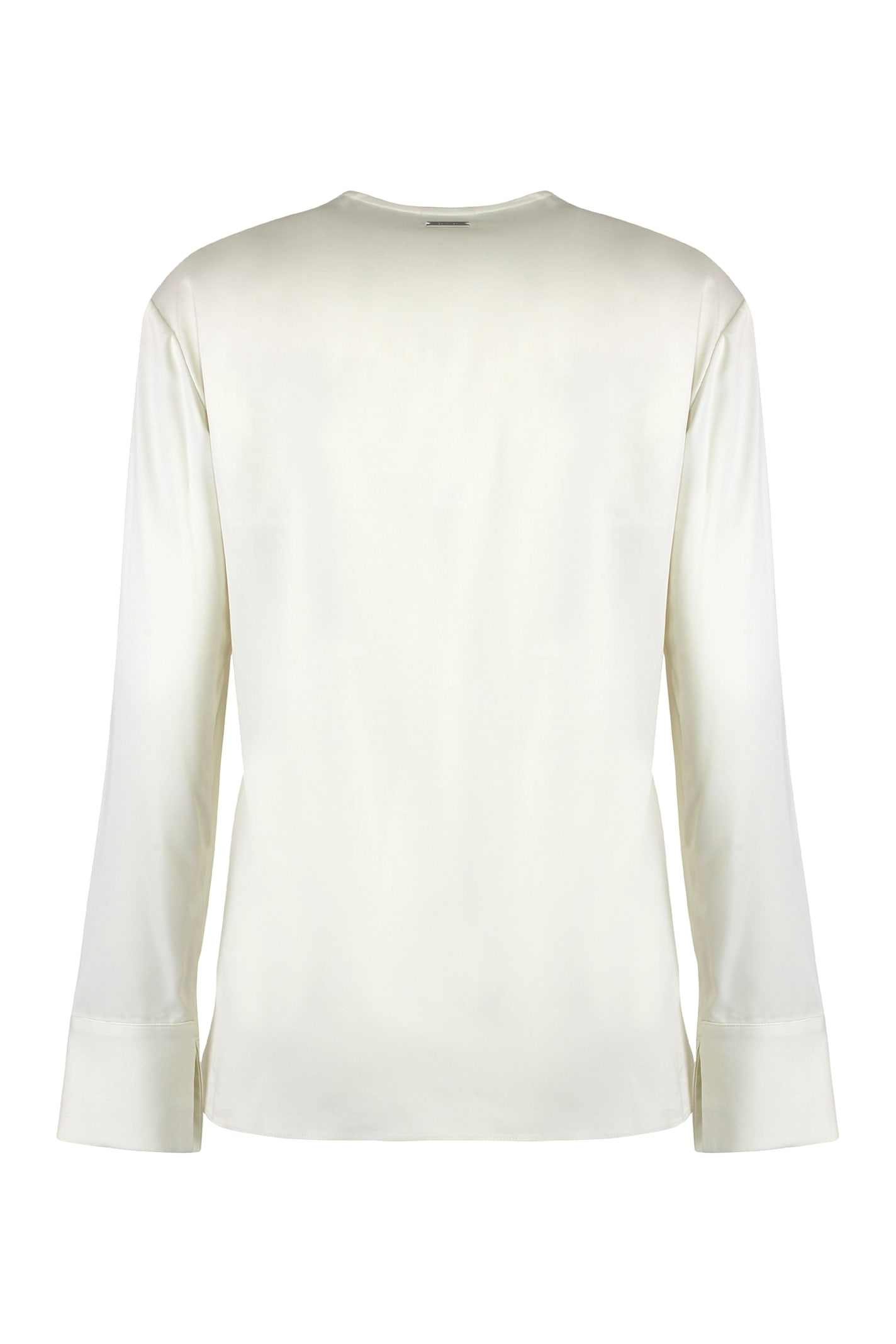 Shop Calvin Klein Viscose Blouse In White