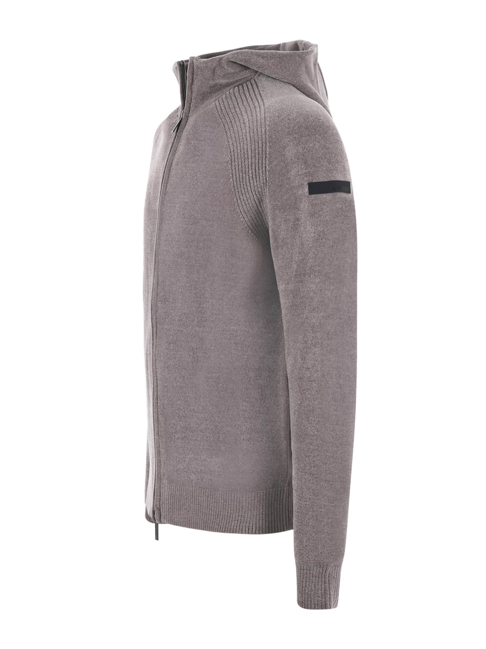 Shop Rrd - Roberto Ricci Design Rrd Cardigan In Dove Grey