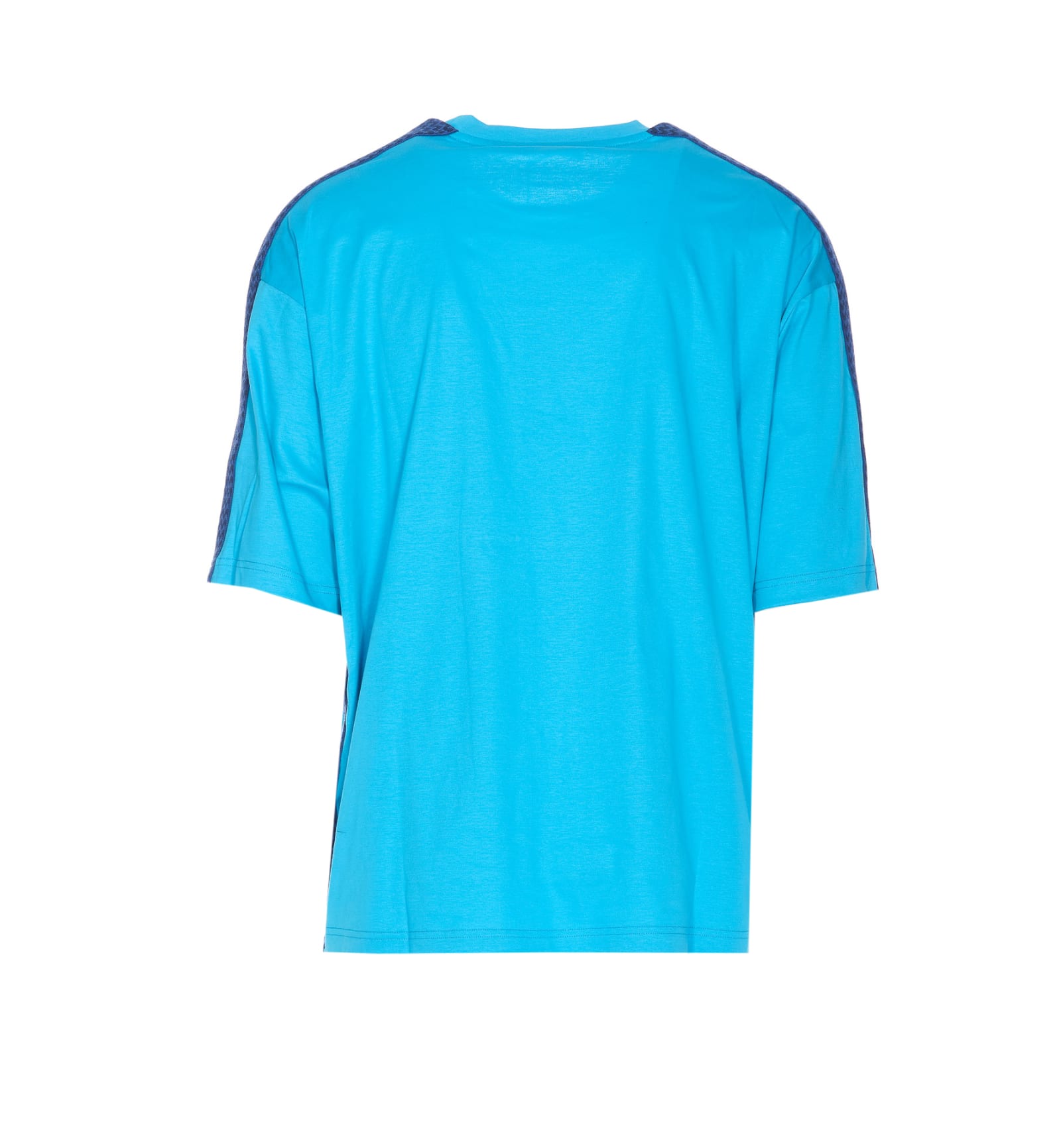 Shop Lanvin Logo T-shirt In Blue