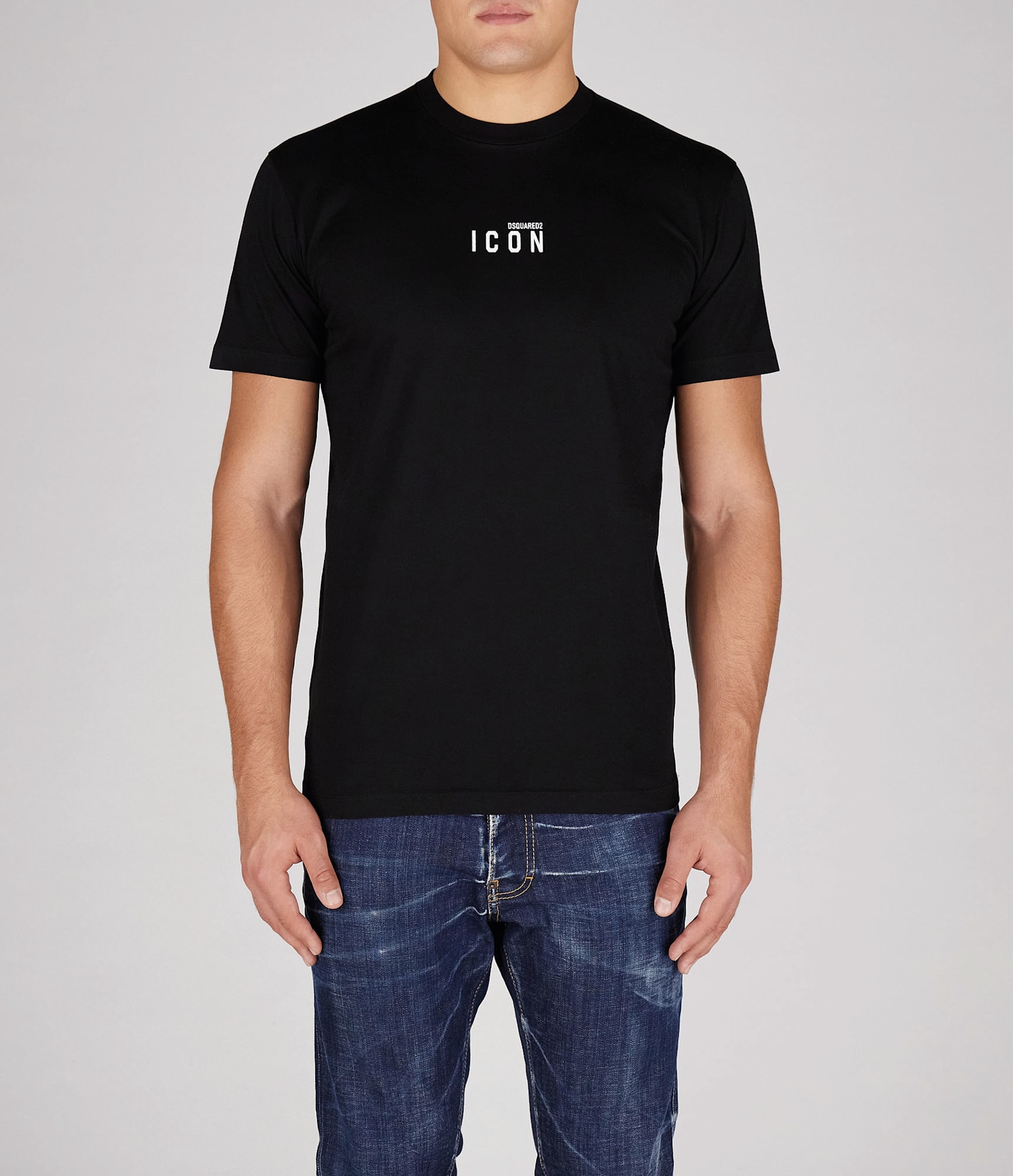 Shop Dsquared2 T-shirts In Black-white