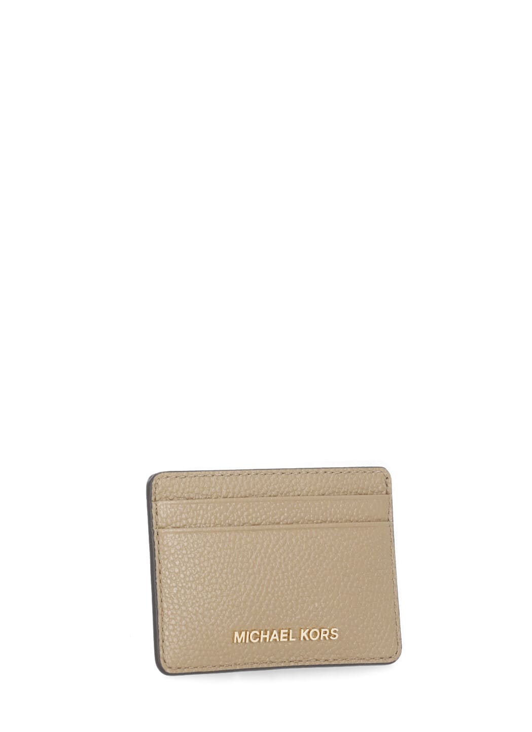 Michael Michael Kors Jet Set Card Holder In Brown