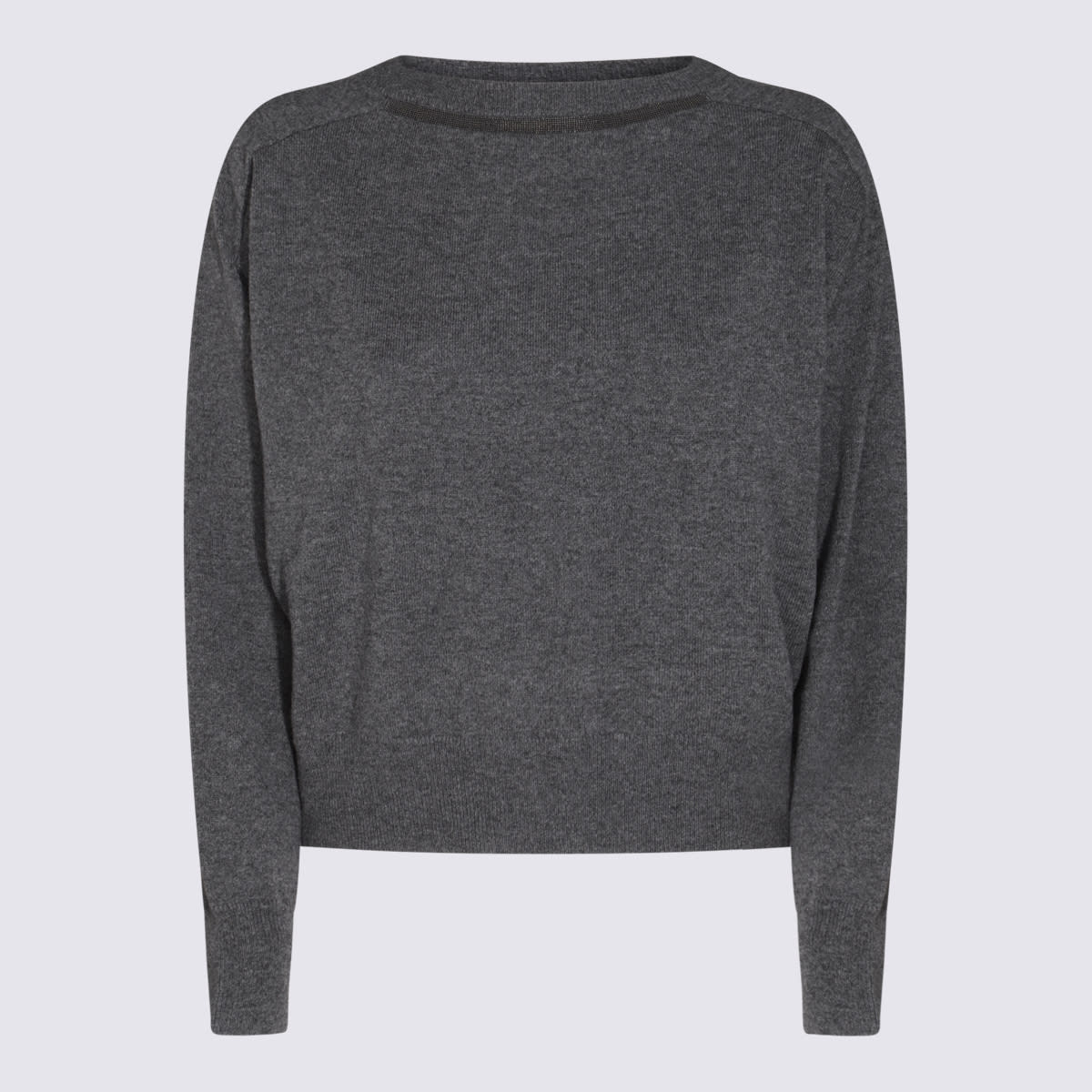 Brunello Cucinelli Maglie Grigio In Grey