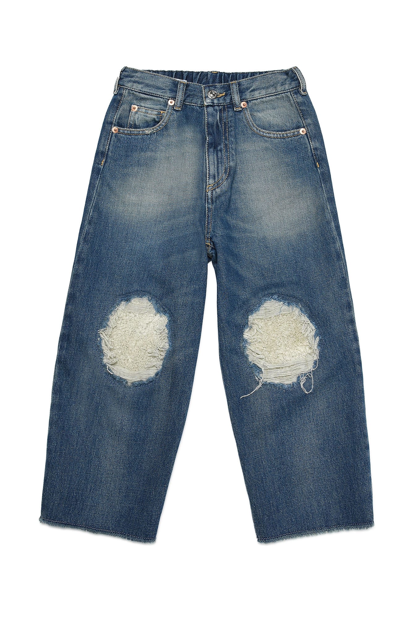 MM6 MAISON MARGIELA JEANS WITH APPLICATION