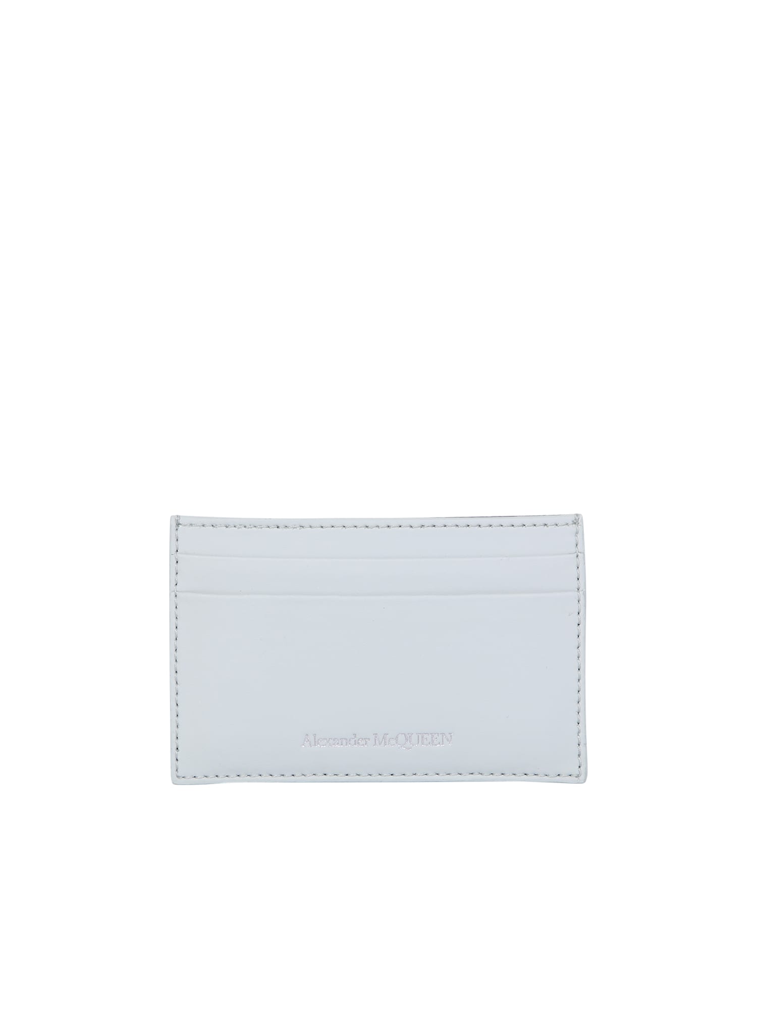 Alexander McQueen Minimal White Cardholder