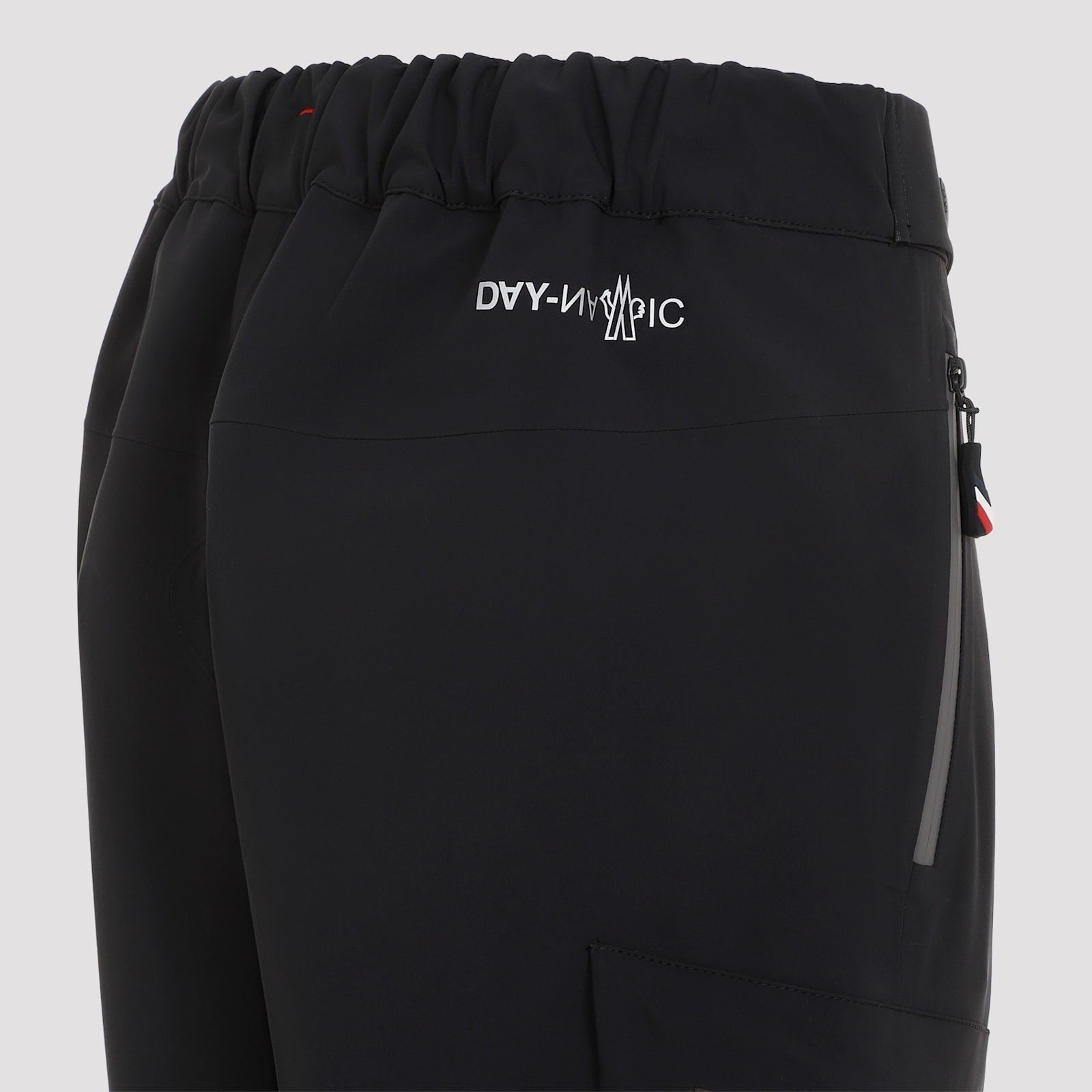 Moncler Track Pants In Tech Fabric In Black