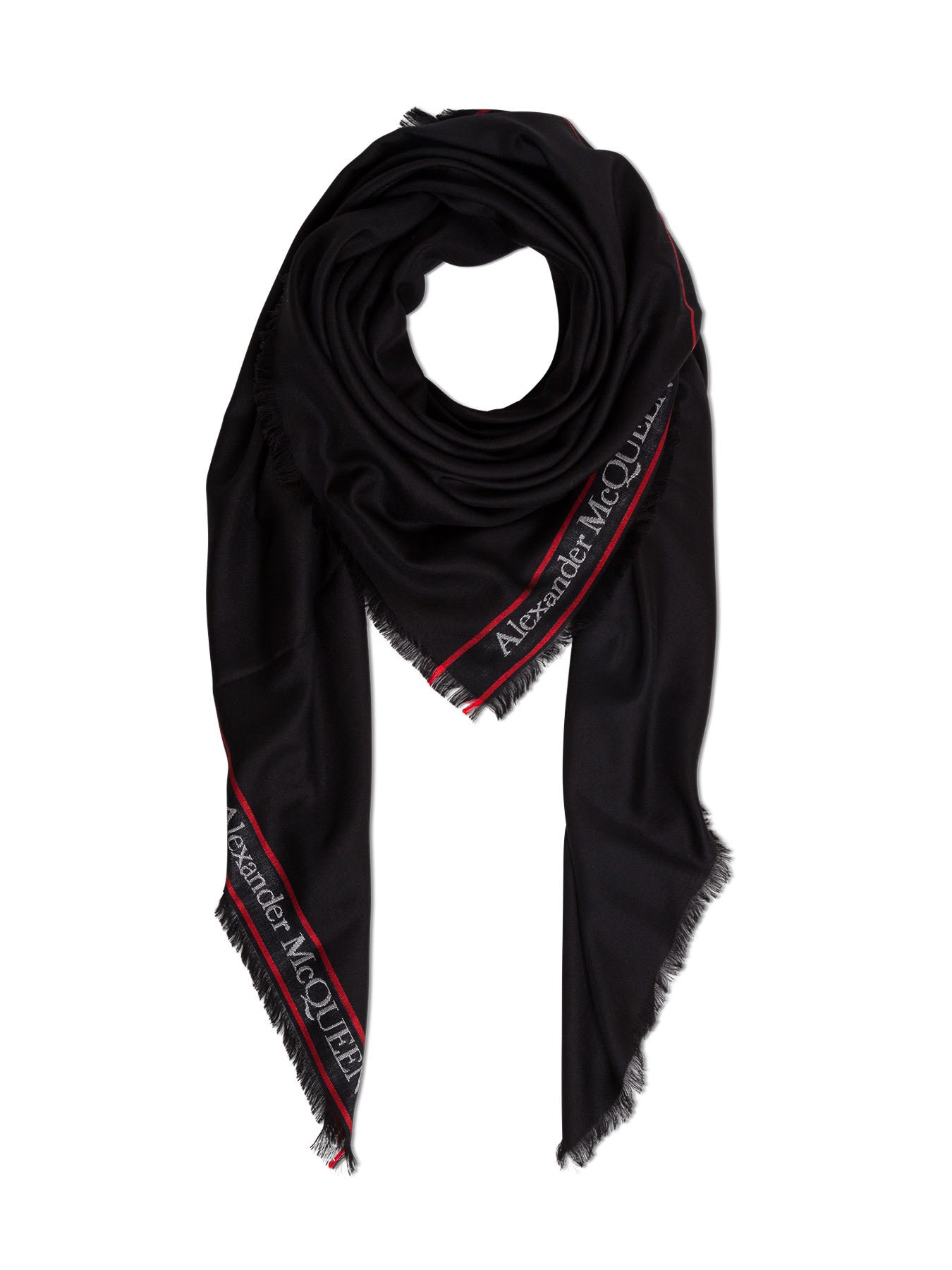 Alexander McQueen Shawl With Selvedge