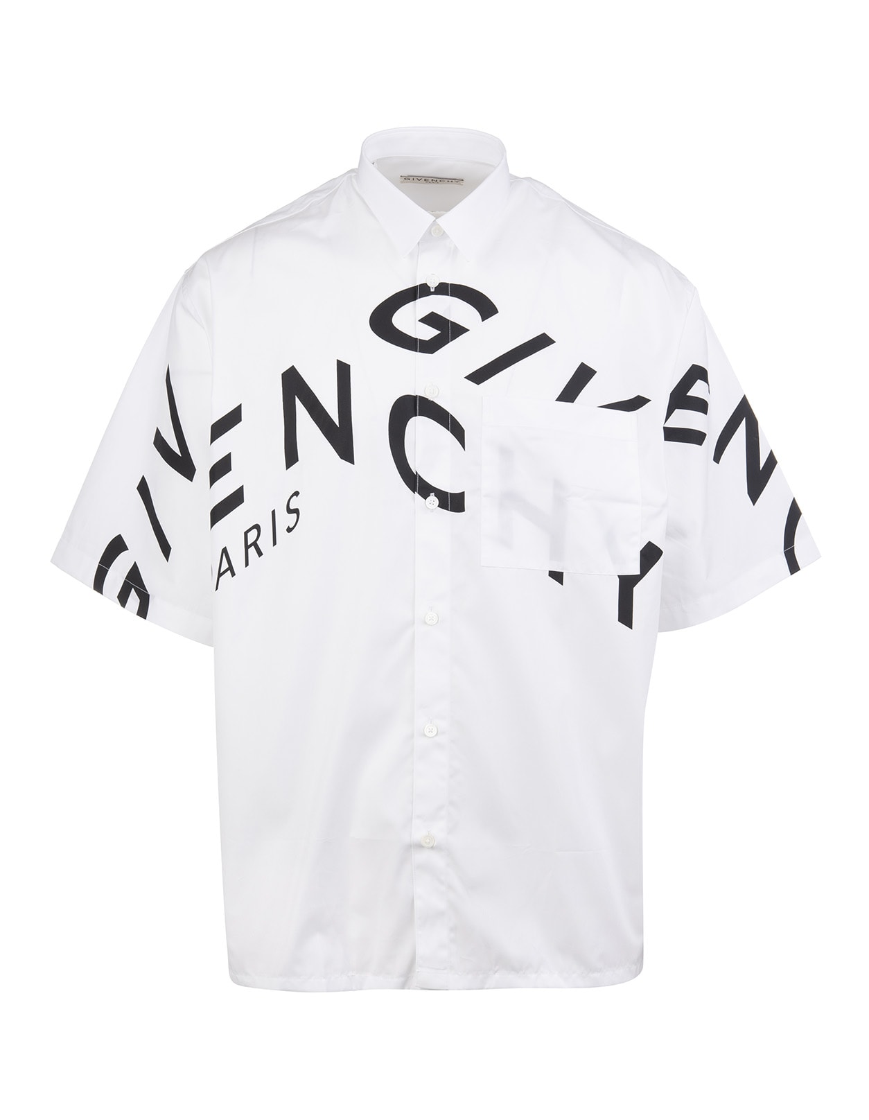 Givenchy Cottons REFRACTED-LOGO SHIRT