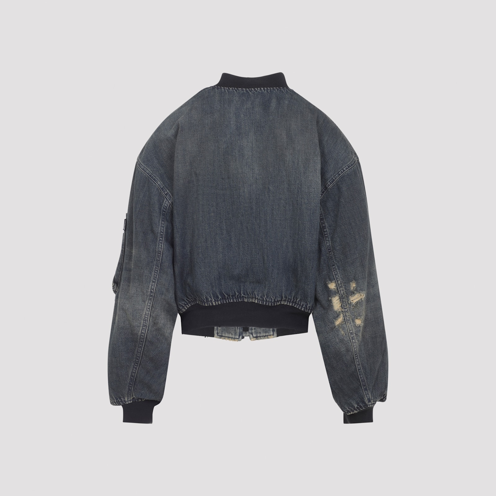 Balenciaga Standard Bomber In Blue