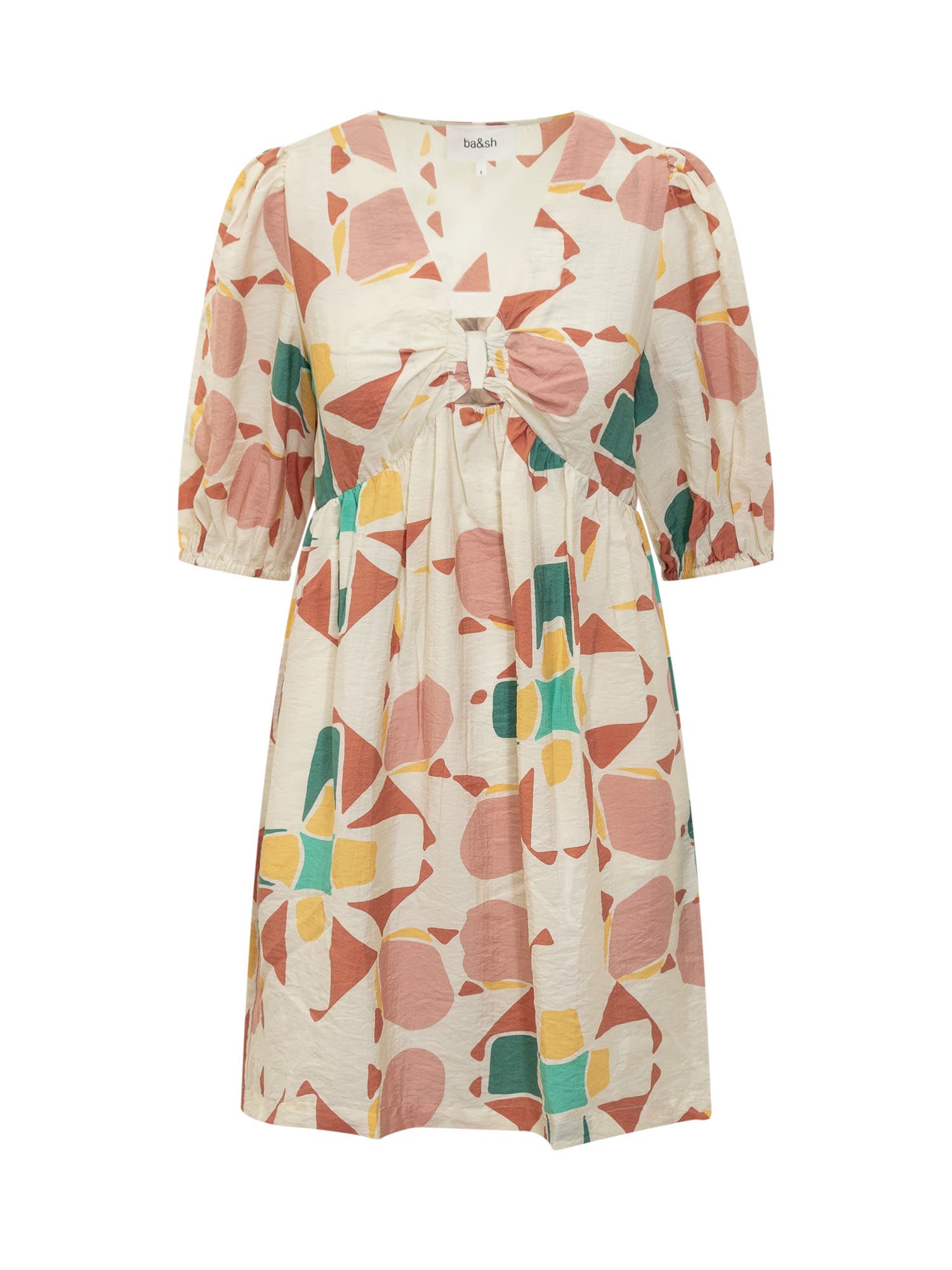 Dress With Abstract Print