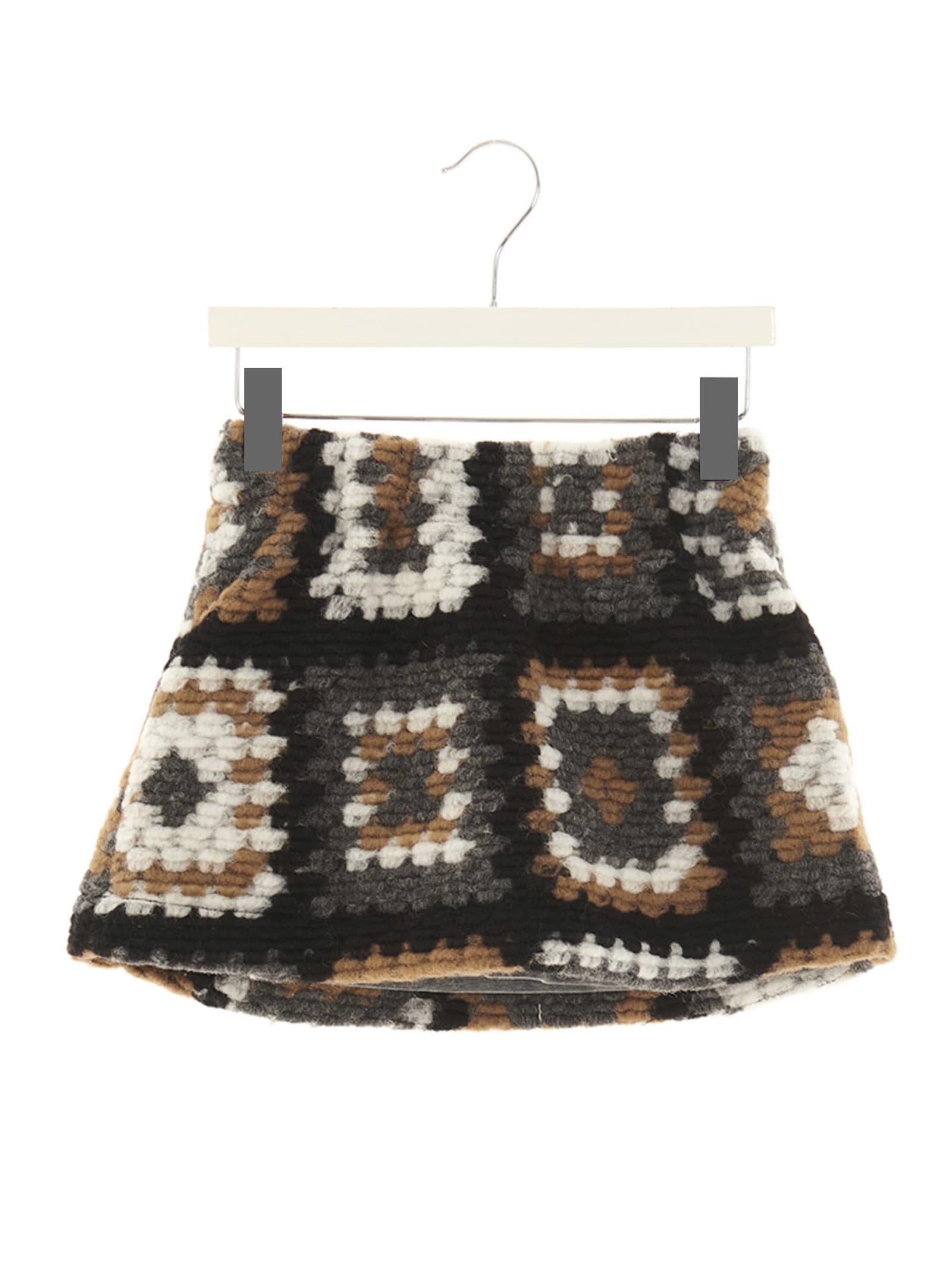 Douuod granny Square Crochet Skirt
