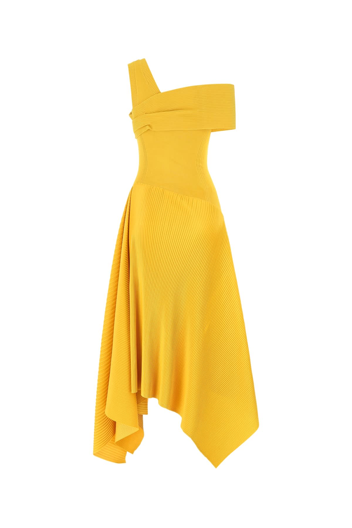 Az Factory Sundance Asymmetric Maxi Dress In Yel1