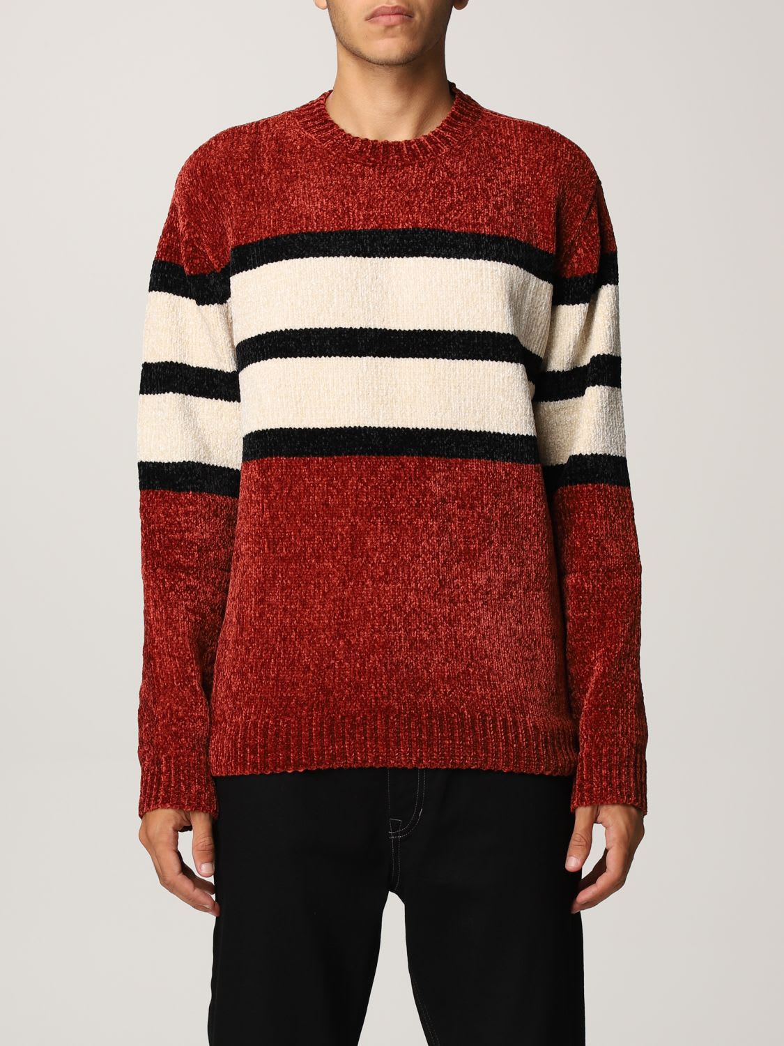 Emporio Armani Sweater Emporio Armani Sweater In Color Block Terry