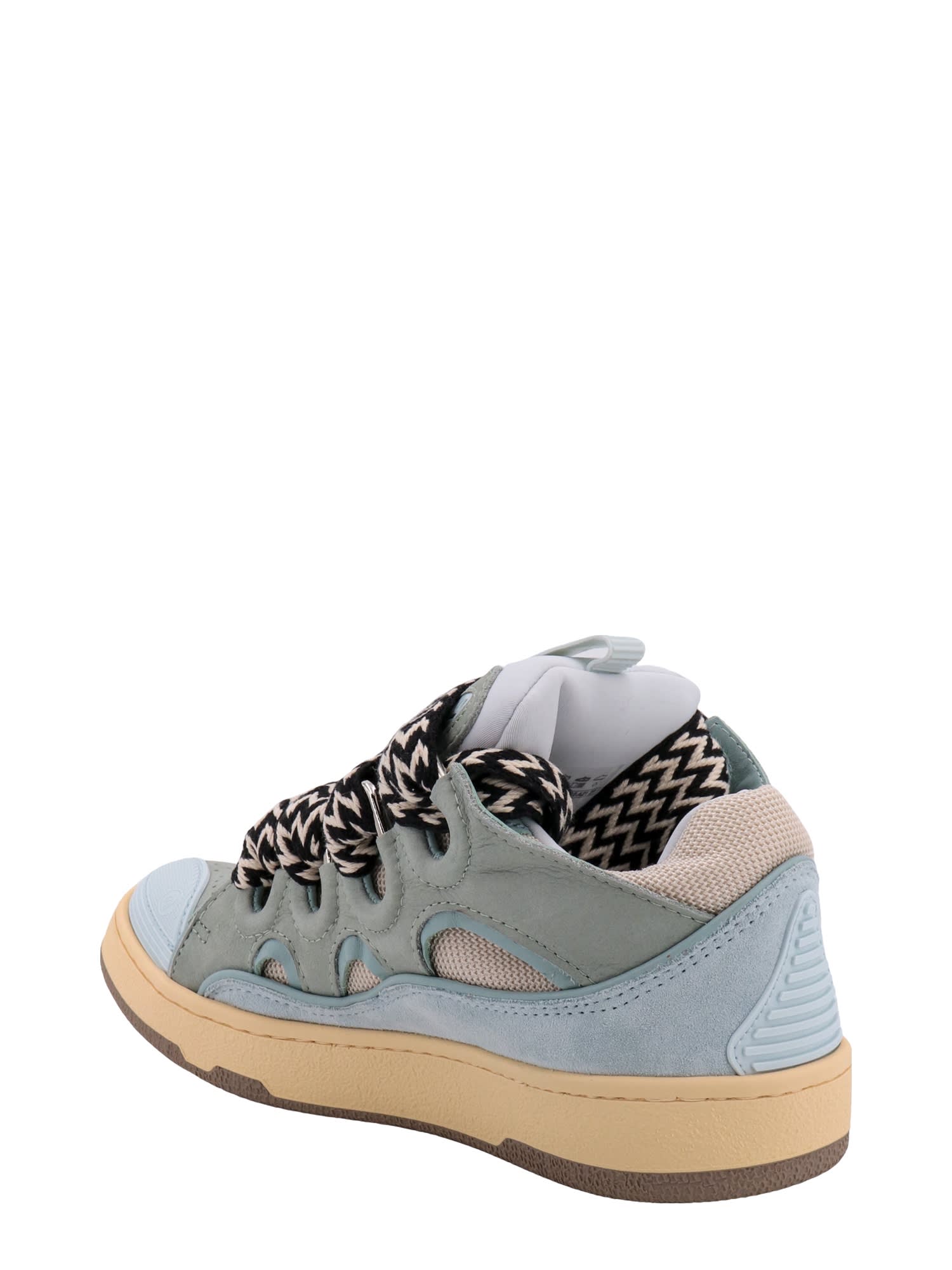 Shop Lanvin Crub Sneakers In Blue