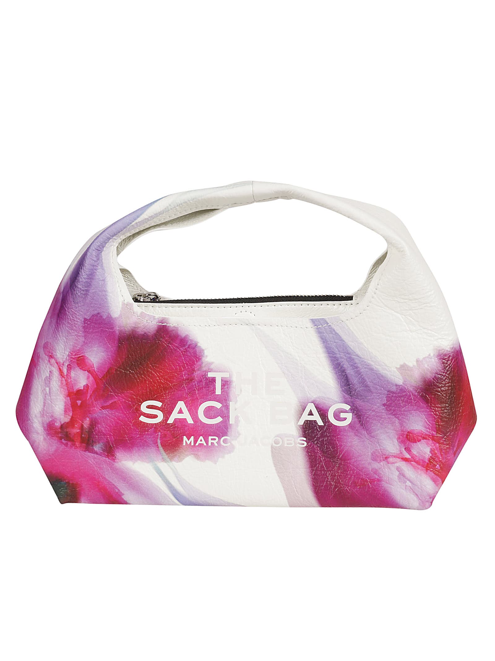 Marc Jacobs Arc Mni Floral Sack Ld43 In White/multicolor