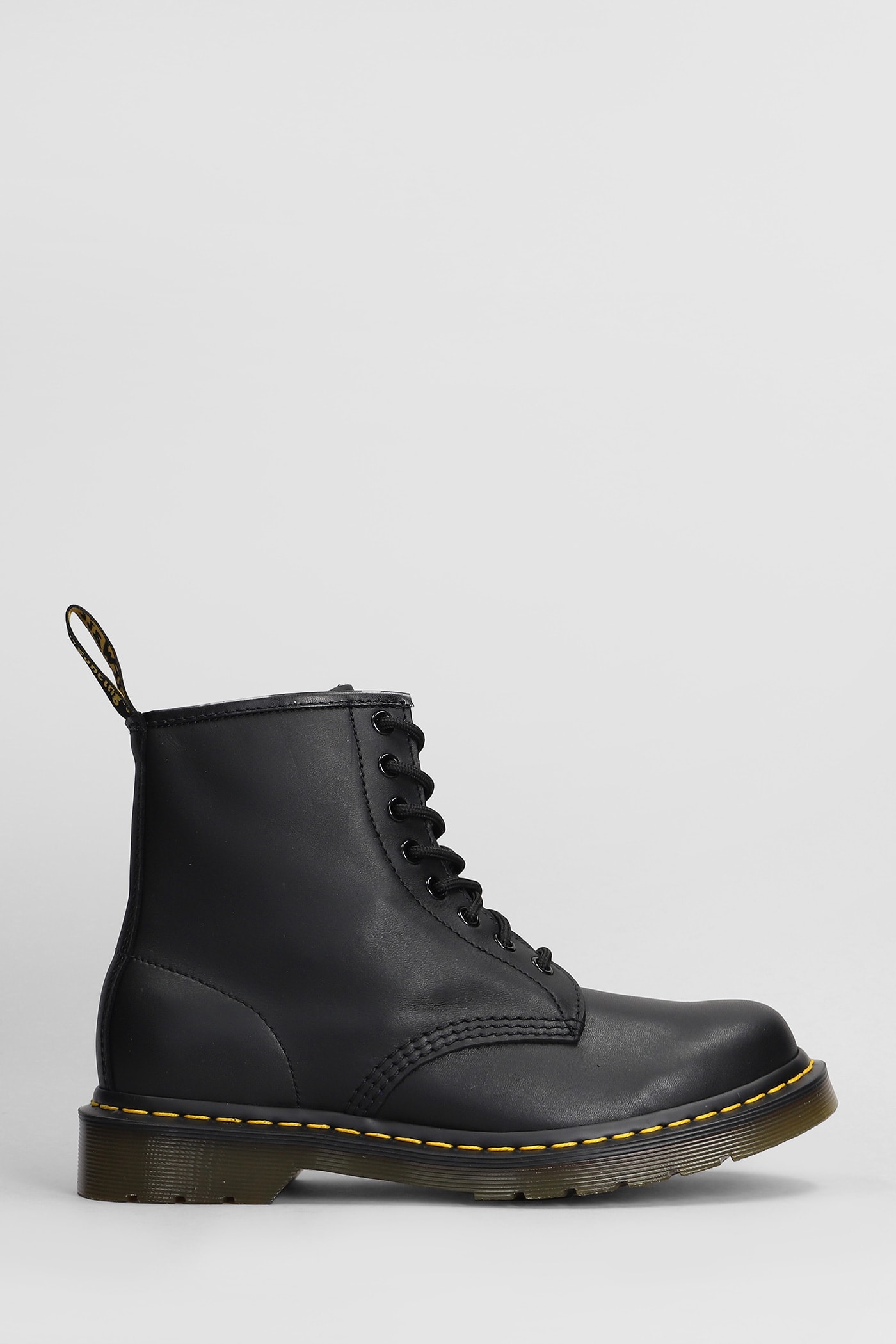 Shop Dr. Martens' 1460 Combat Boots In Black Leather