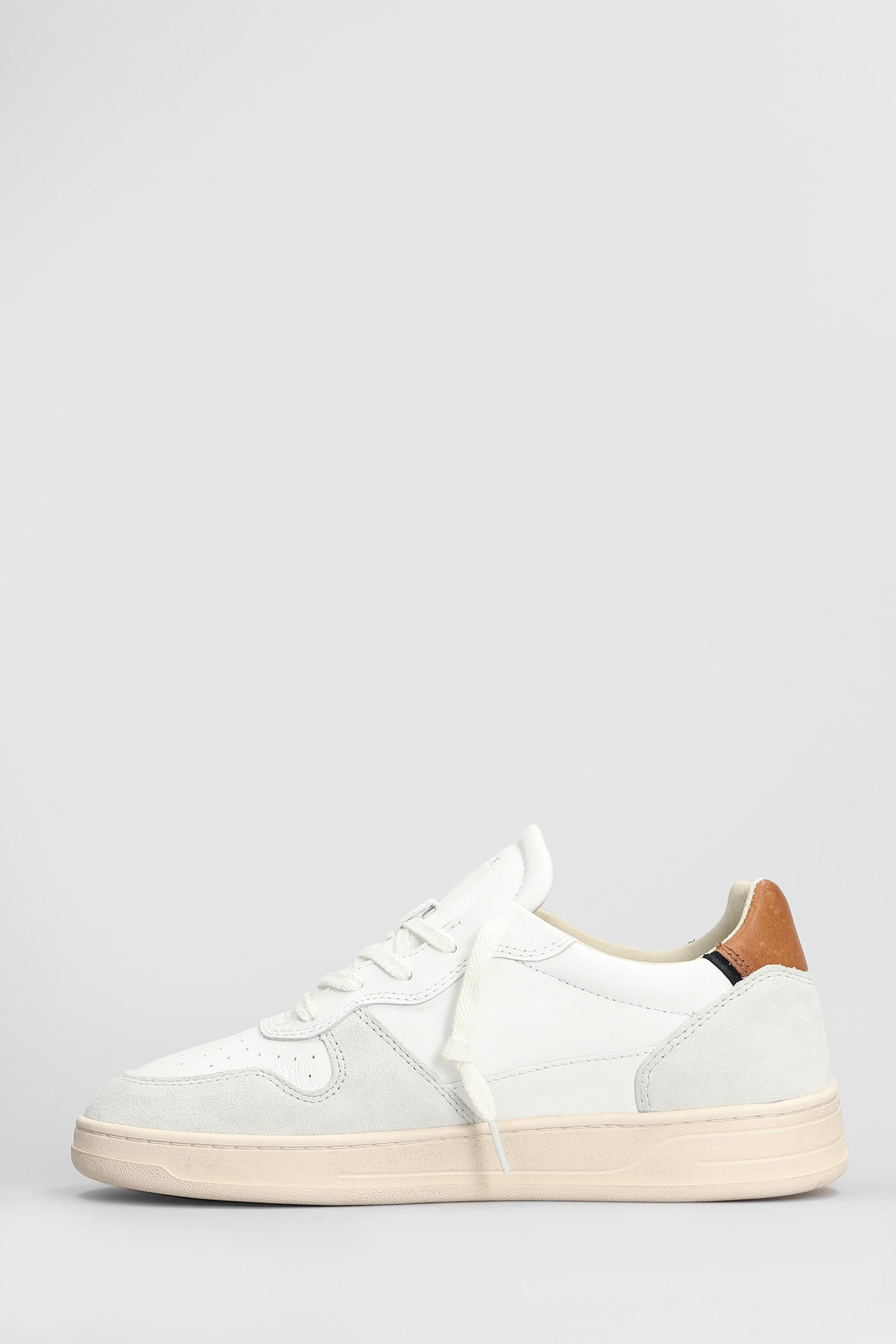 Shop Date Court 2.0 Sneakers In White Leather