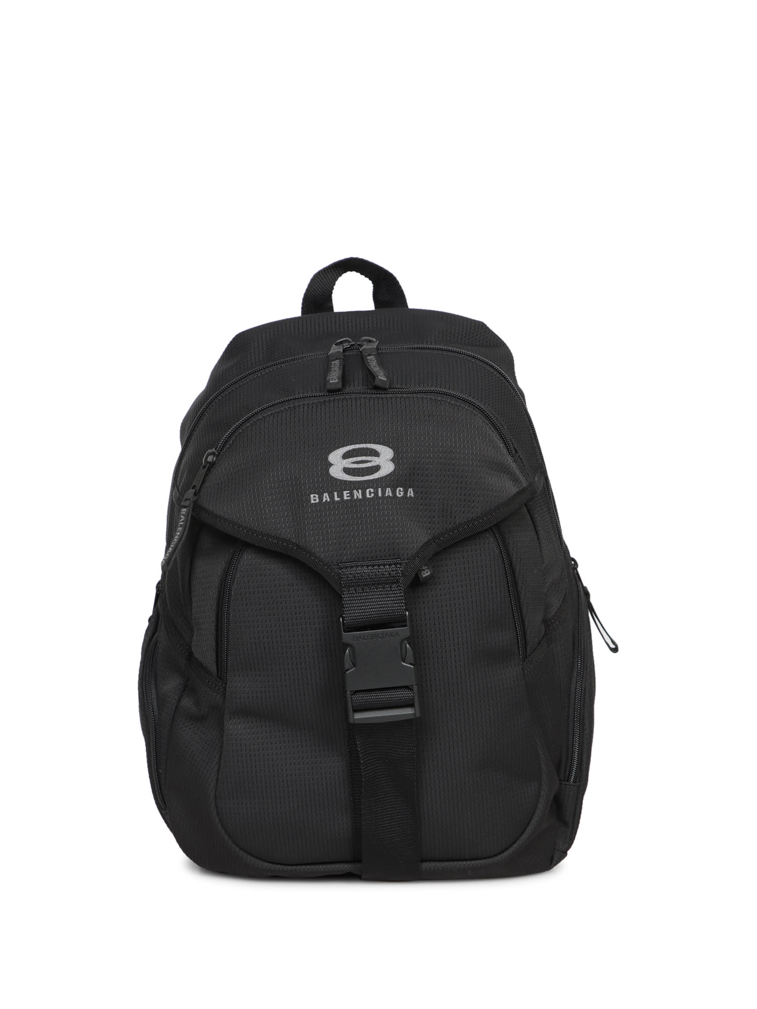 Shop Balenciaga Black Fabric Unity Backpack