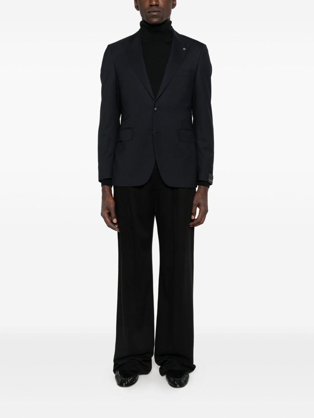 Tagliatore Two-button Blazer In Black