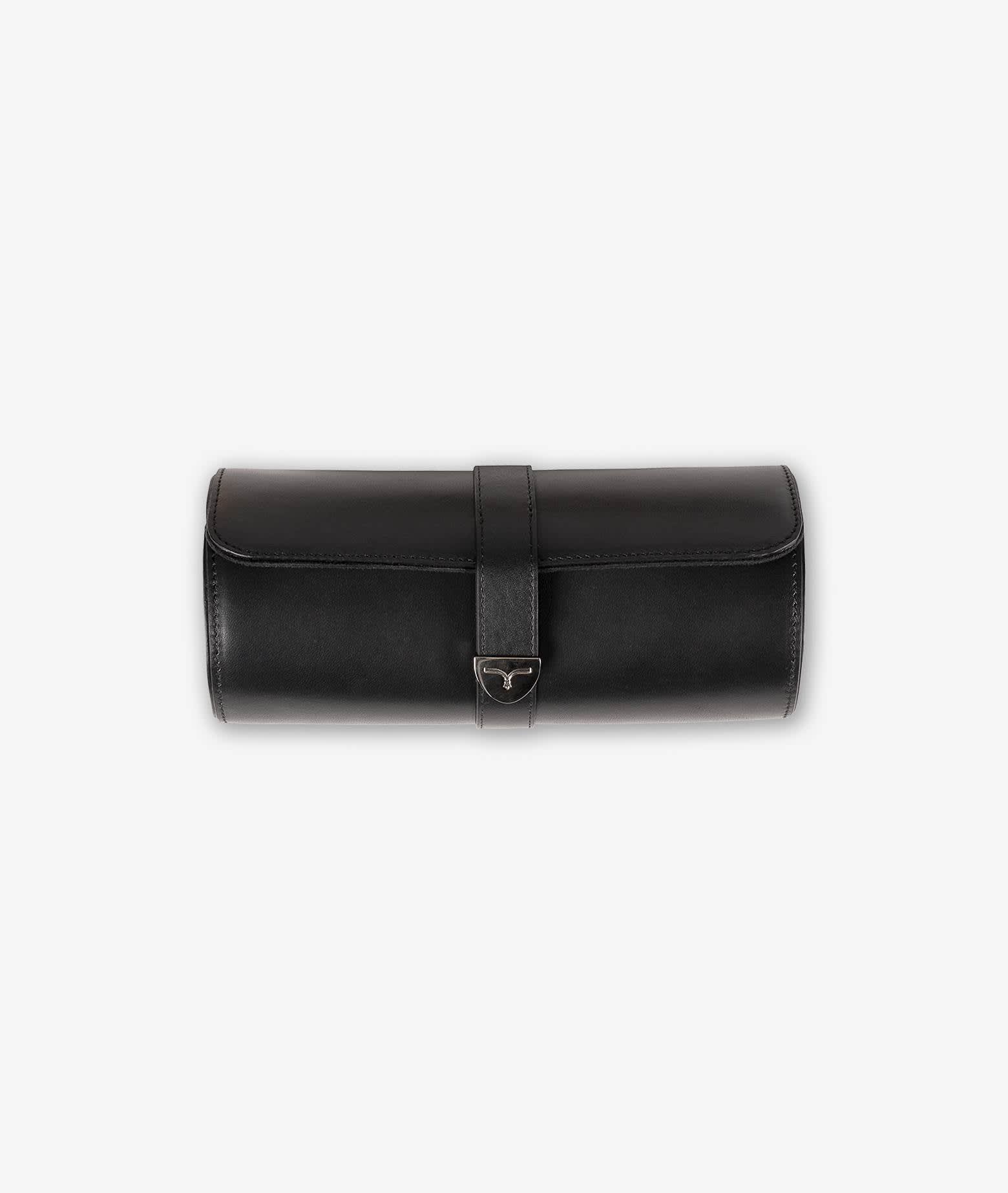 Shop Larusmiani Travel Watch Case Watch In Black