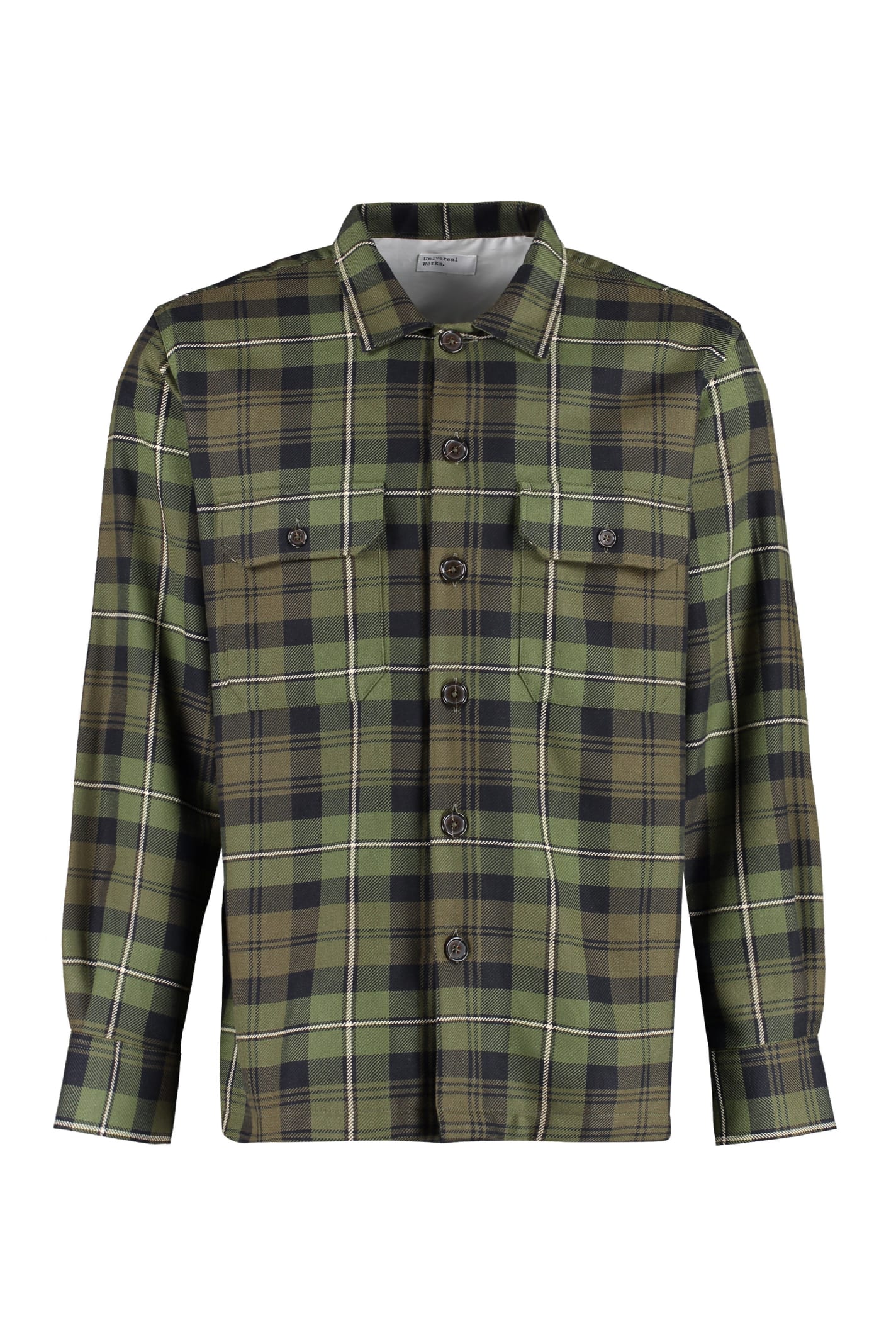 Universal Works Front Buttons Cotton Shirt