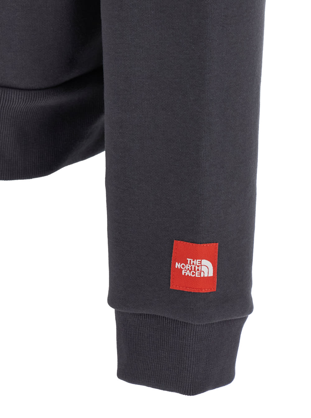 The North Face Relaxed Fit Tnf Red Box Hoodie In Blue