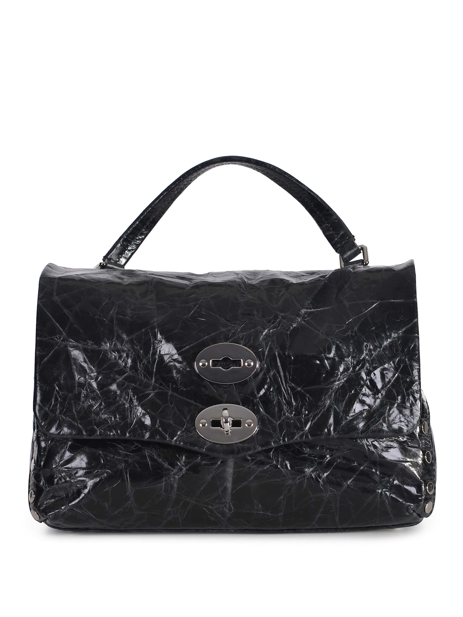 Bag Zanellato postina S Jagger Made Of Brushed Leather