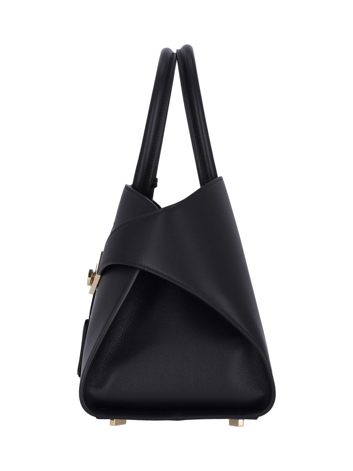 Ferragamo Women Small Hug Handbag In Black
