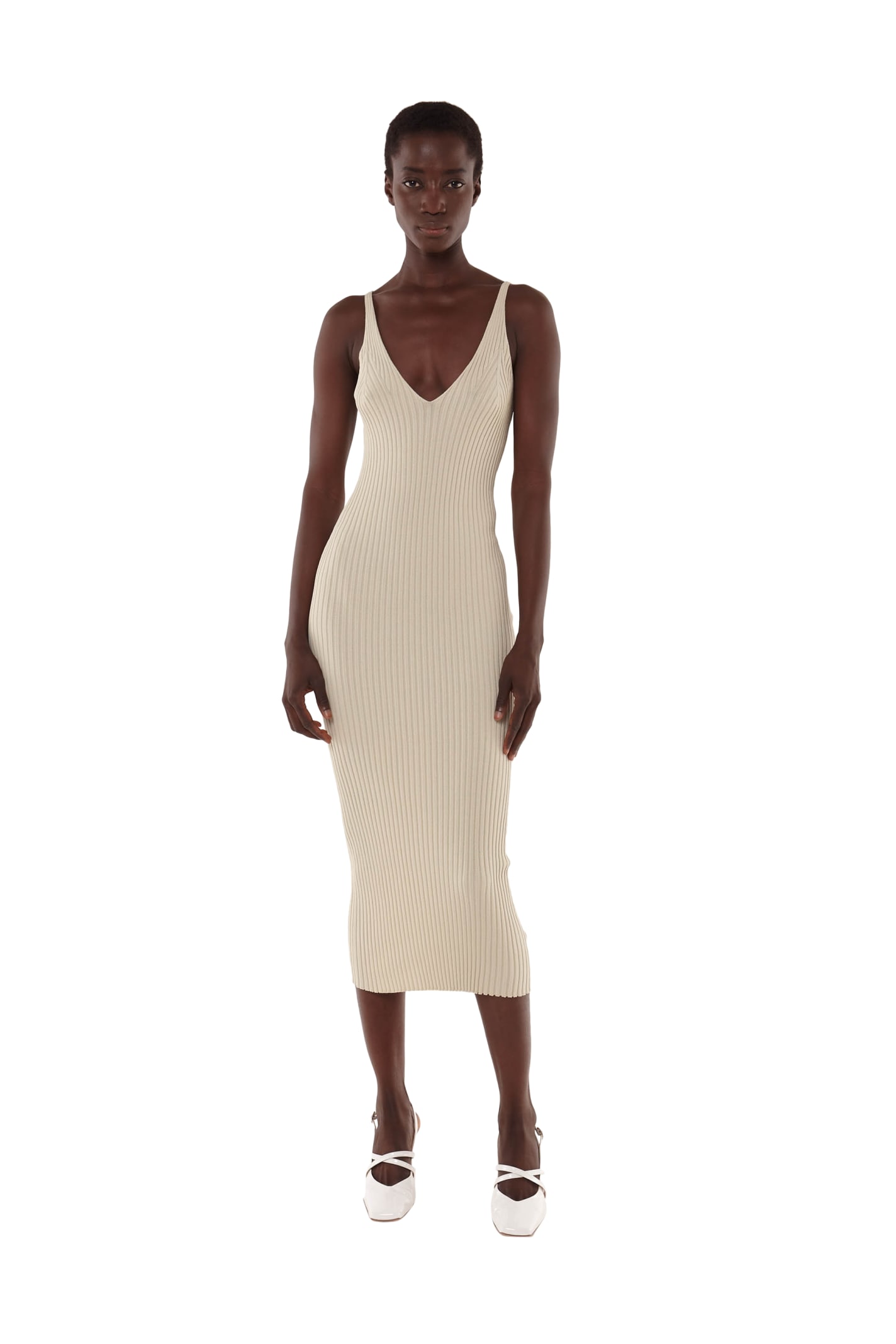 Photo of  DROMe Midi Slip Dress- shop DROMe Dresses, Midi Dresses online sales