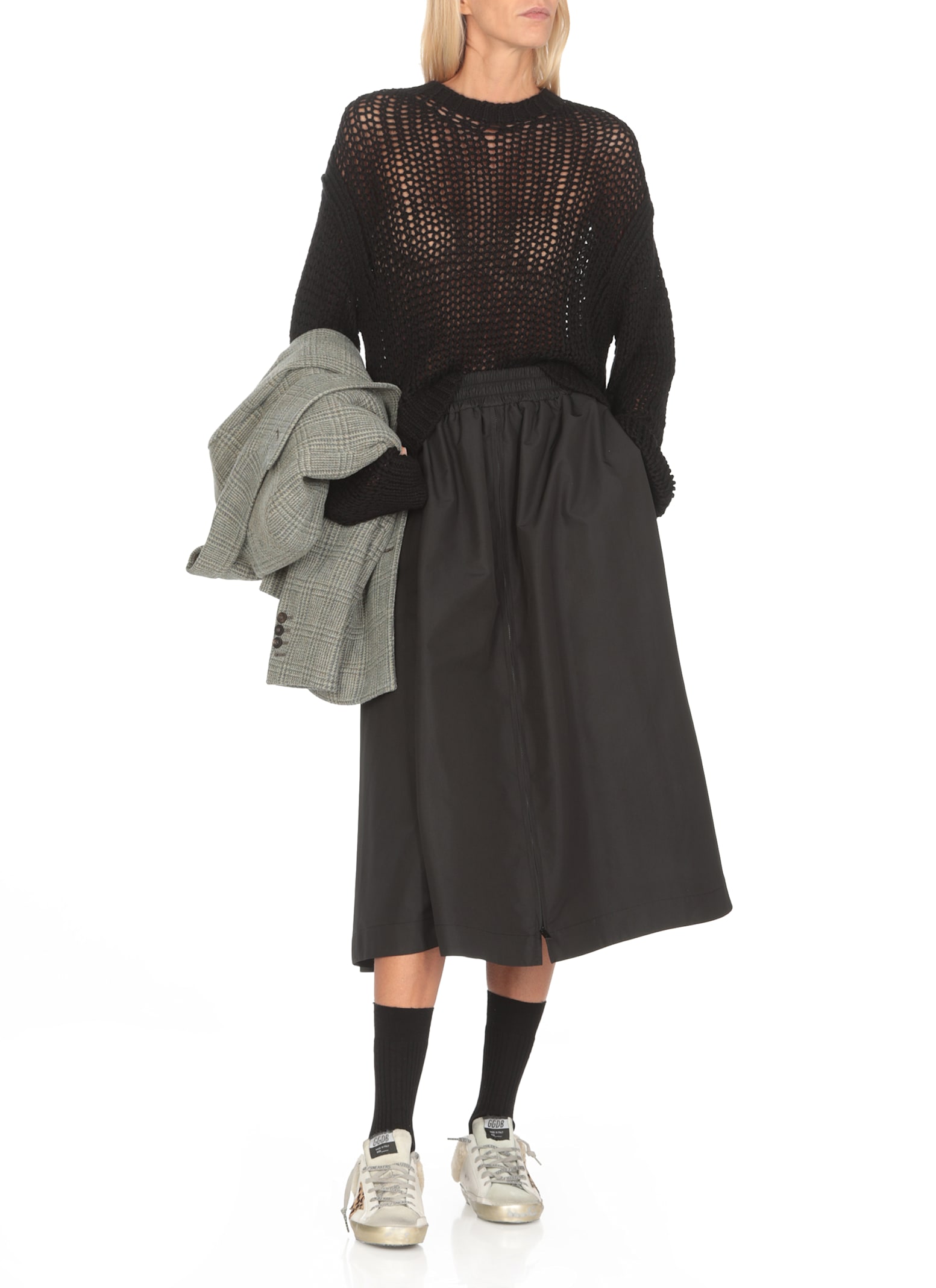 Shop Golden Goose Morena Skirt In Black