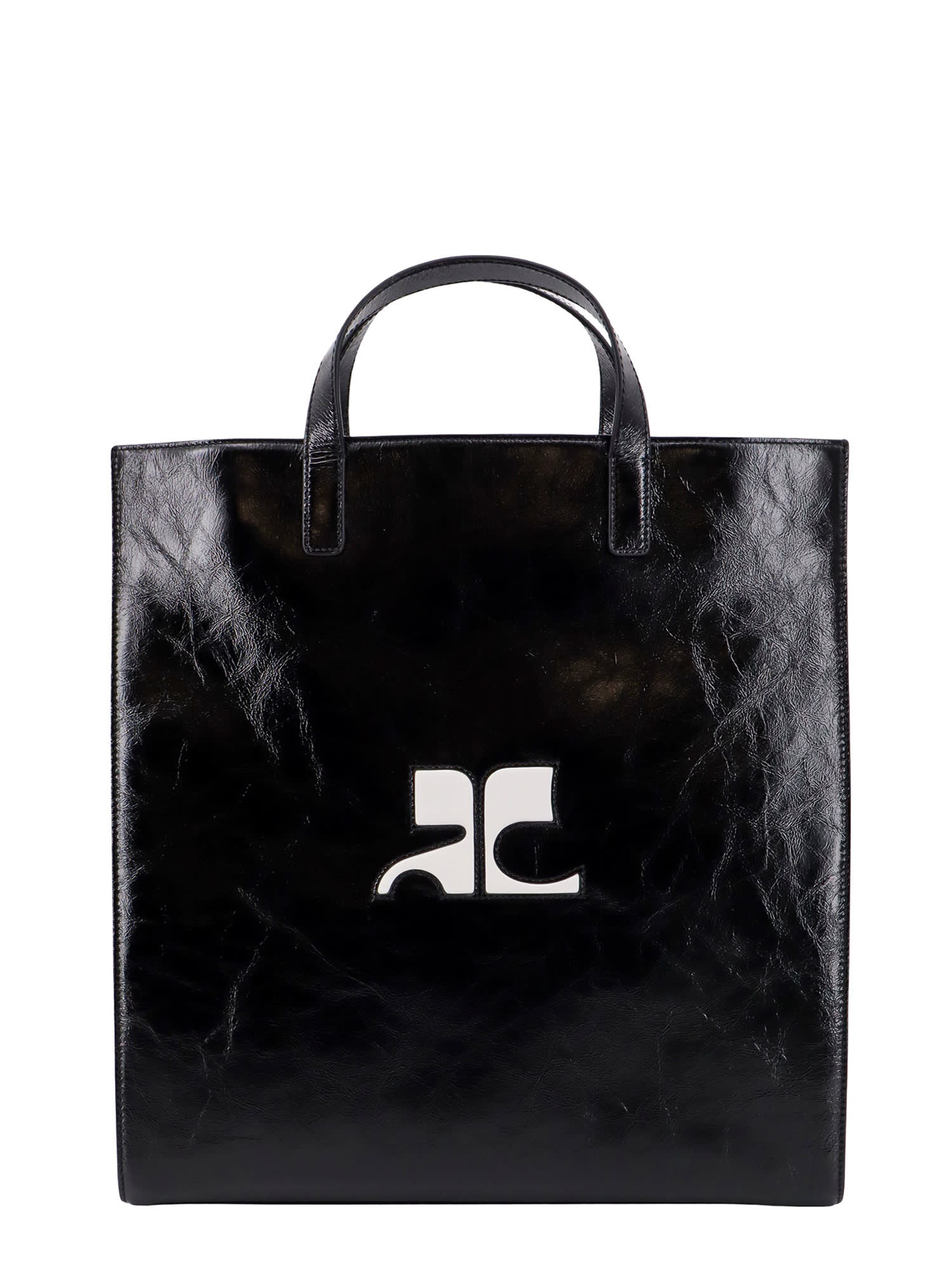 Courrèges Logo Detail Shopper Bag