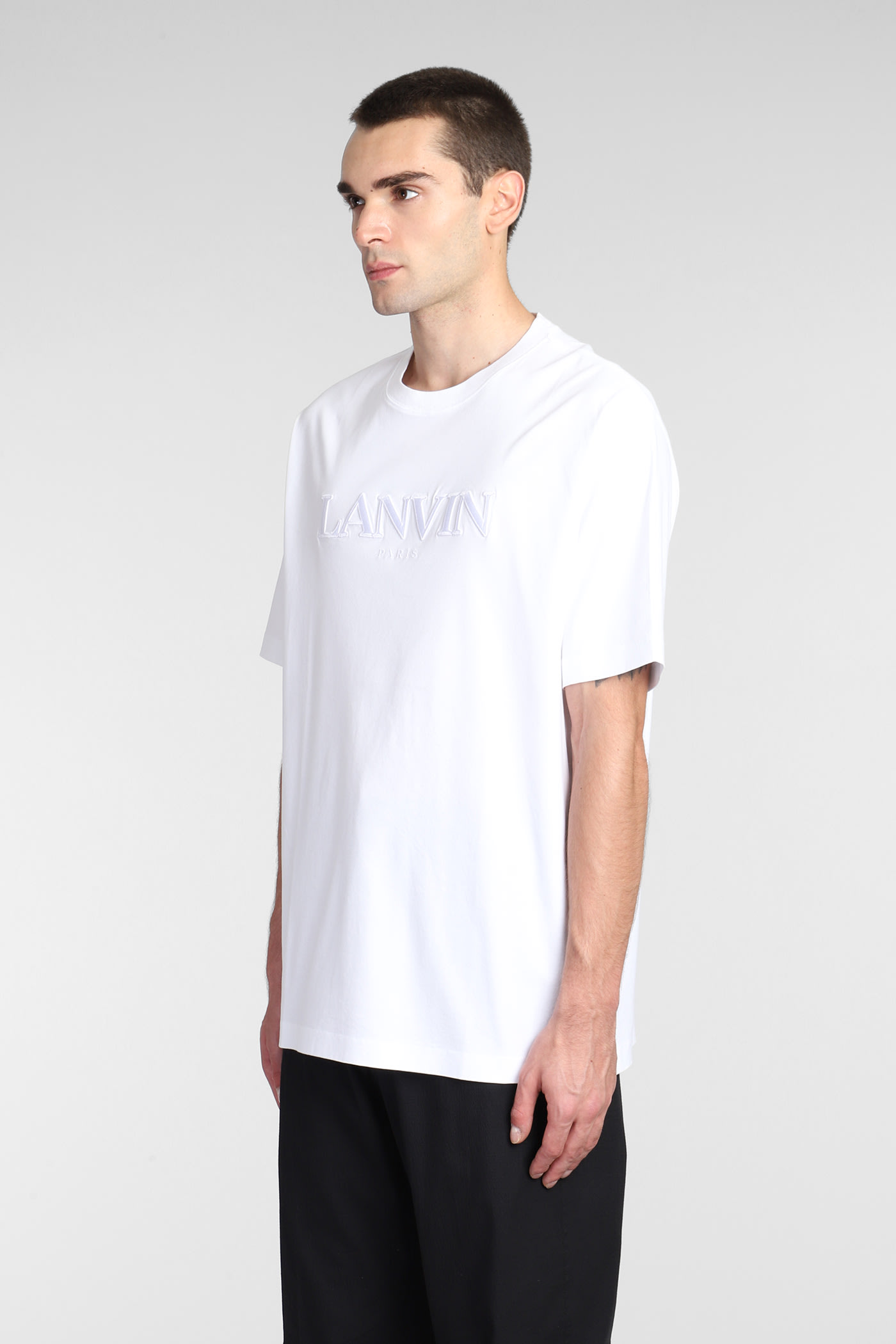 Shop Lanvin T-shirt In White Cotton