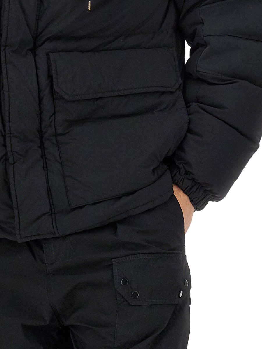 Shop Ten C Vail Combo Jacket In Black