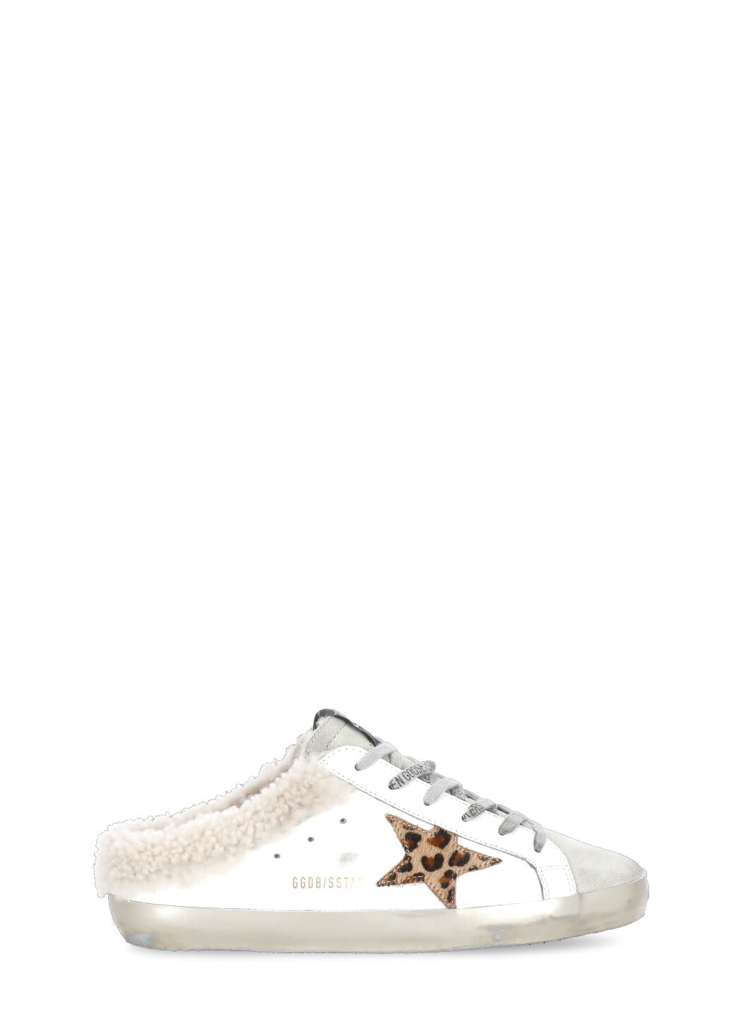 Golden Goose Superstar Sabot 81811 Leather And Shearling Trainers