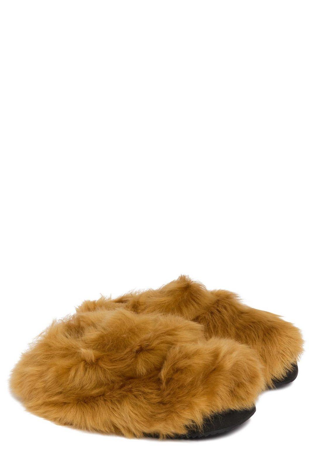 Attico Mini Robin Mules In Brown